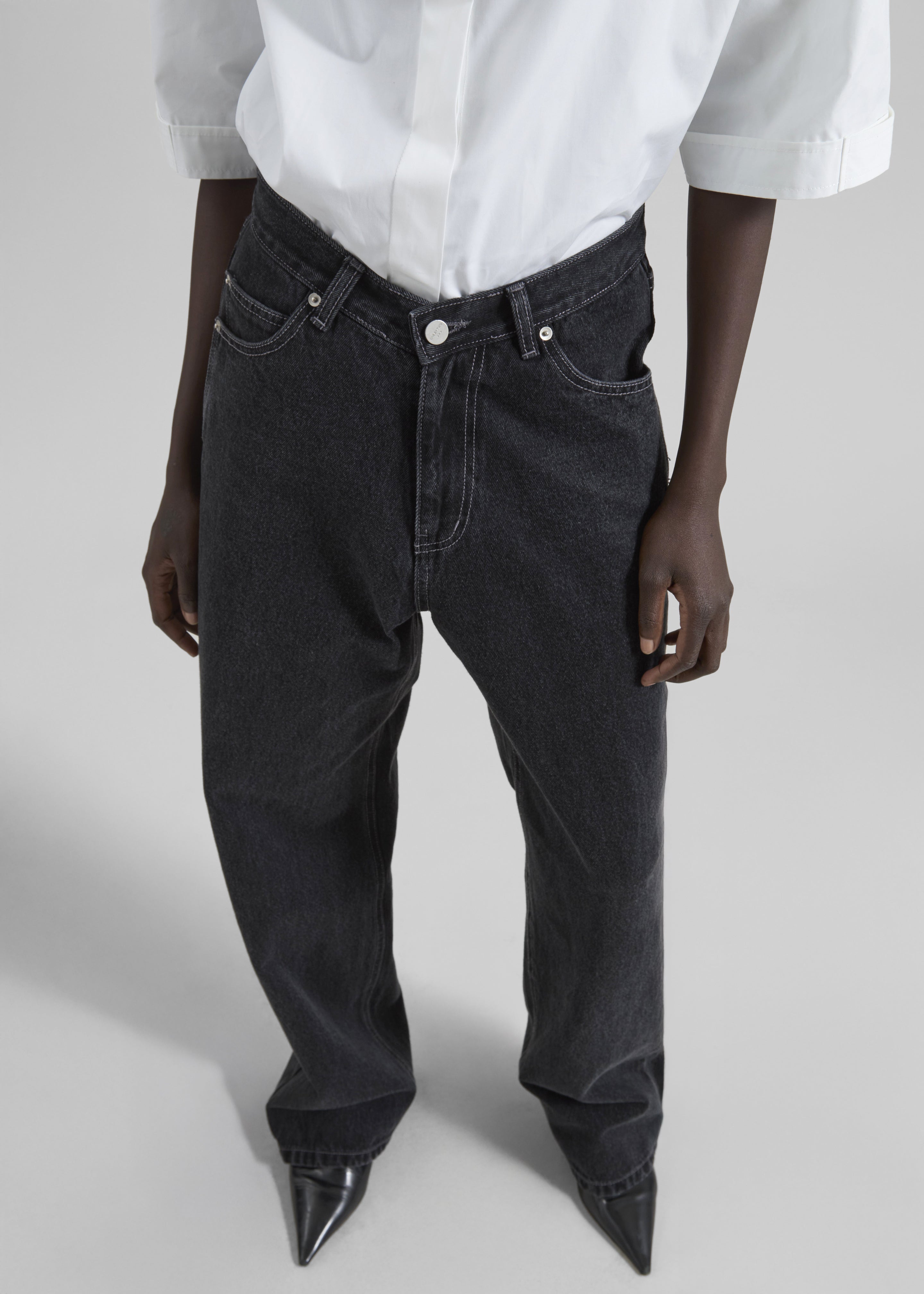 The Frankie Shop ブラックデニムパンツ Women's Denim Clothing – The Frankie Shop