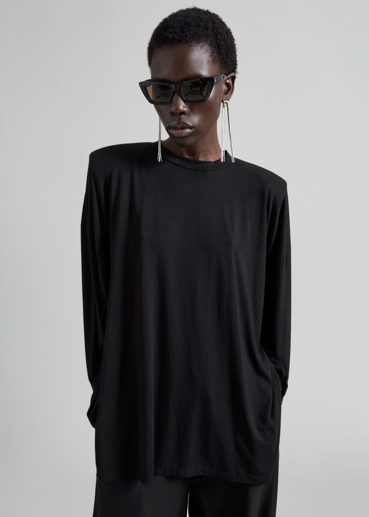 Ravvi Soft Padded Top - Black - 5