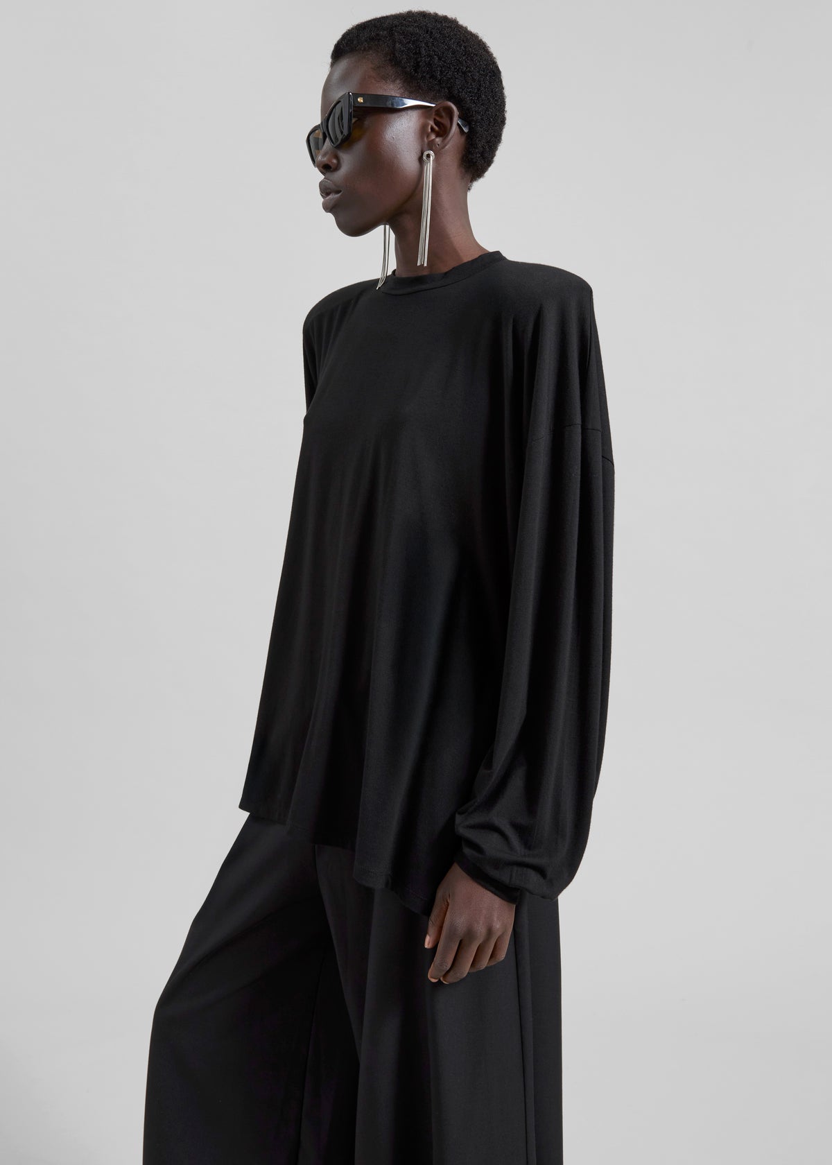 Ravvi Soft Padded Top - Black - 3