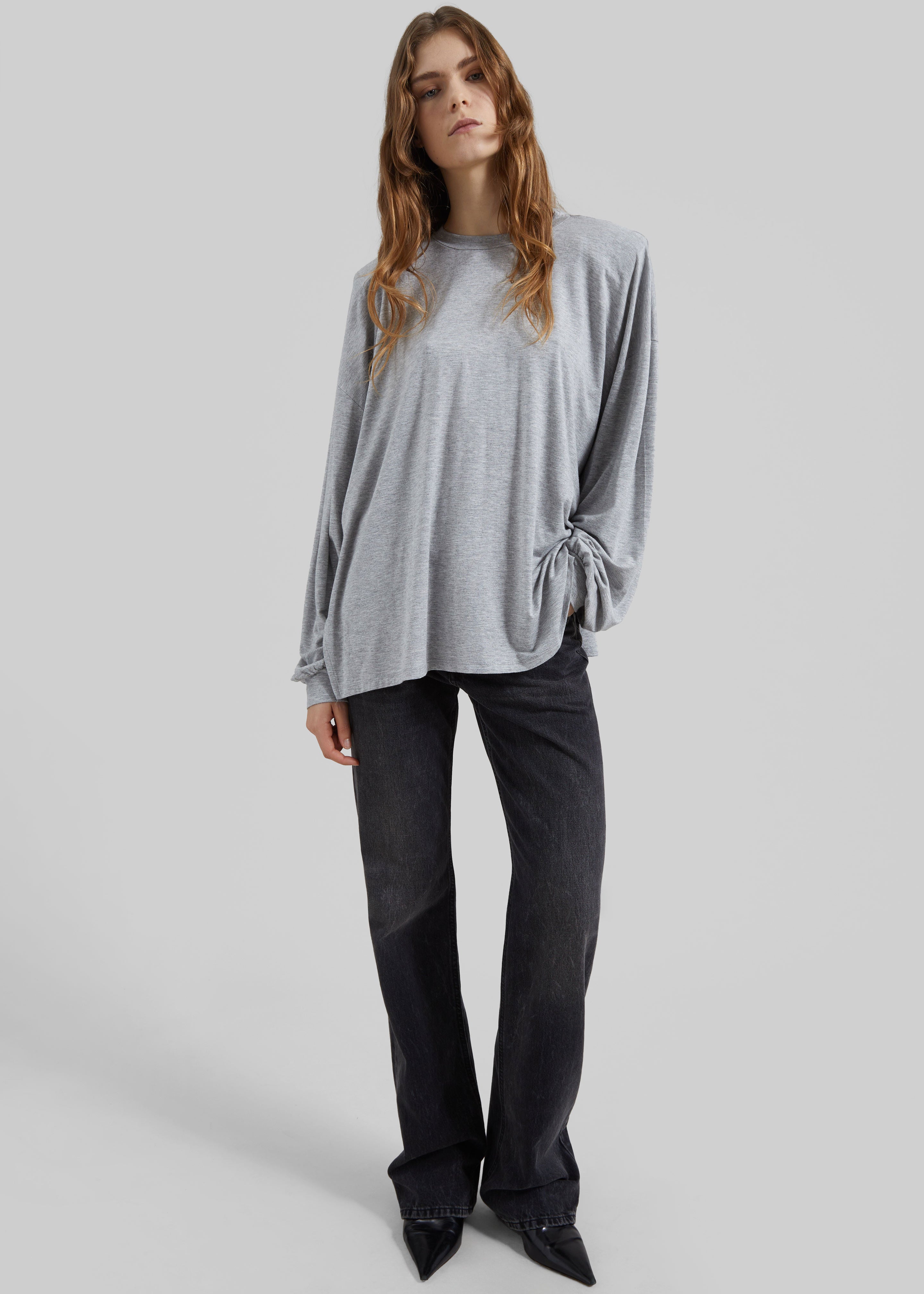 トップス MY WEAKNESS PADDED SOFT TUNK TOP Josephine Deep V-Neck Tank - Chocolate Brown | The Line by K