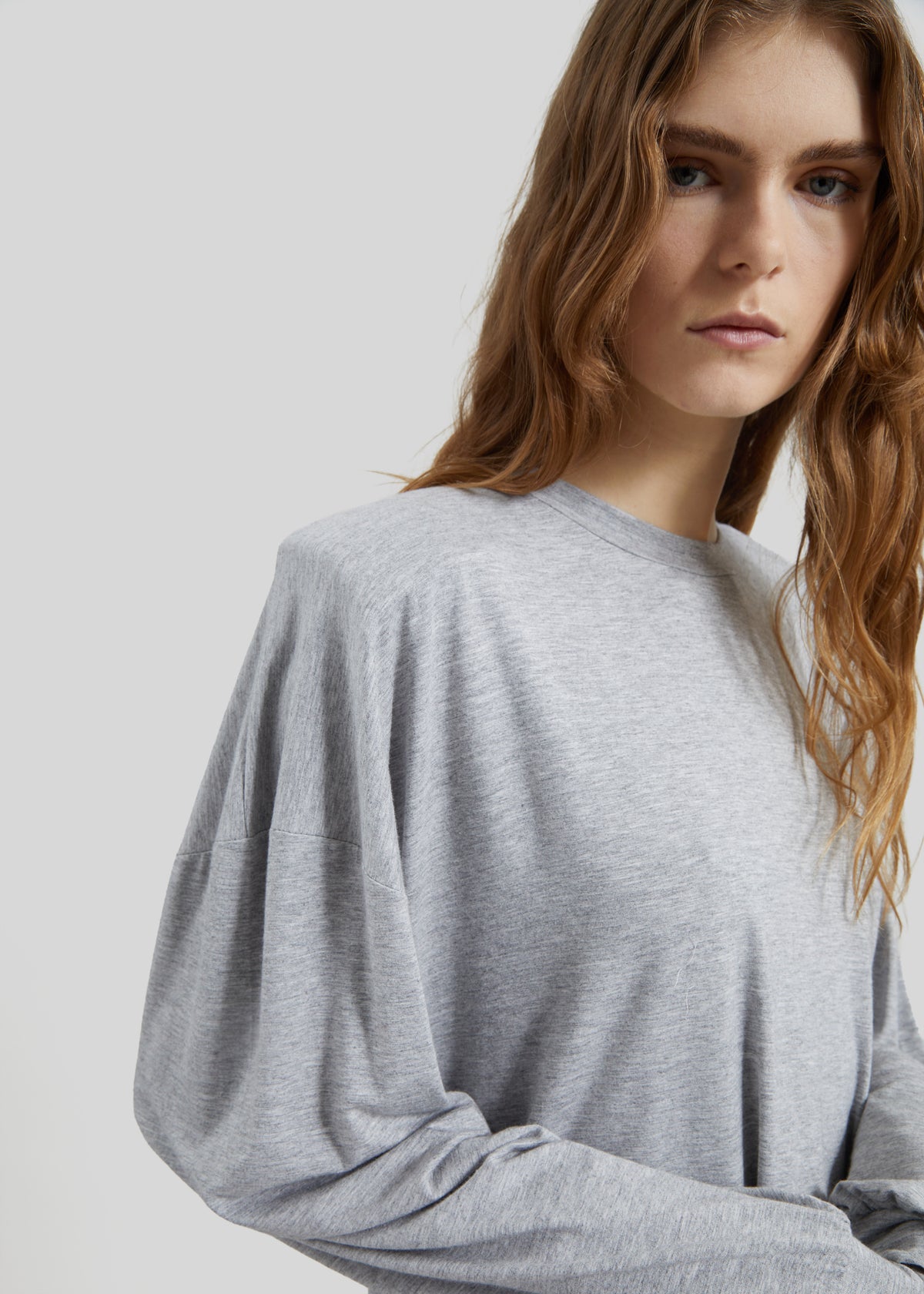 Ravvi Soft Padded Top - Grey - 4