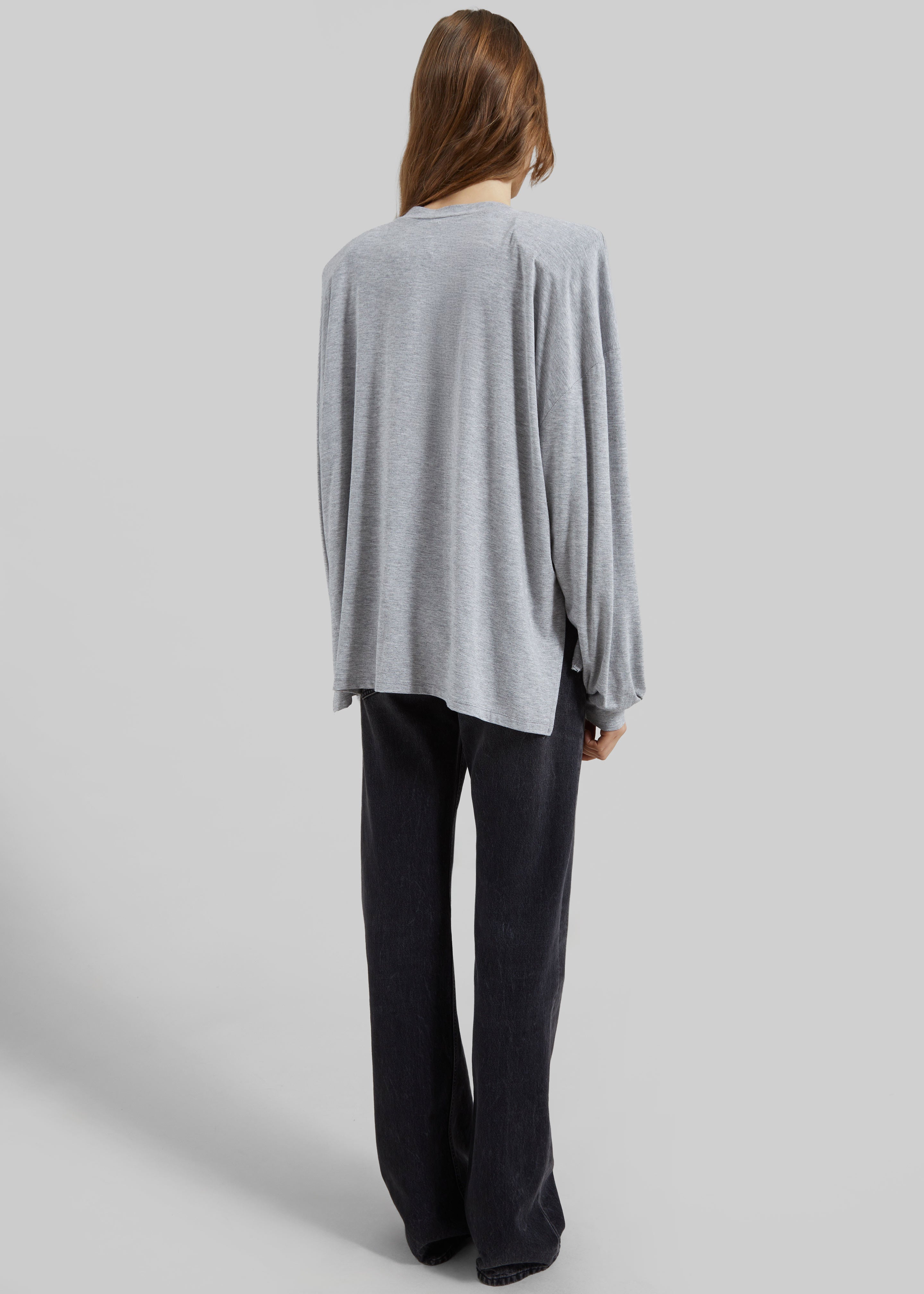 Ravvi Soft Padded Top - Grey - 5