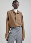 Rema Shirt - Khaki Brown