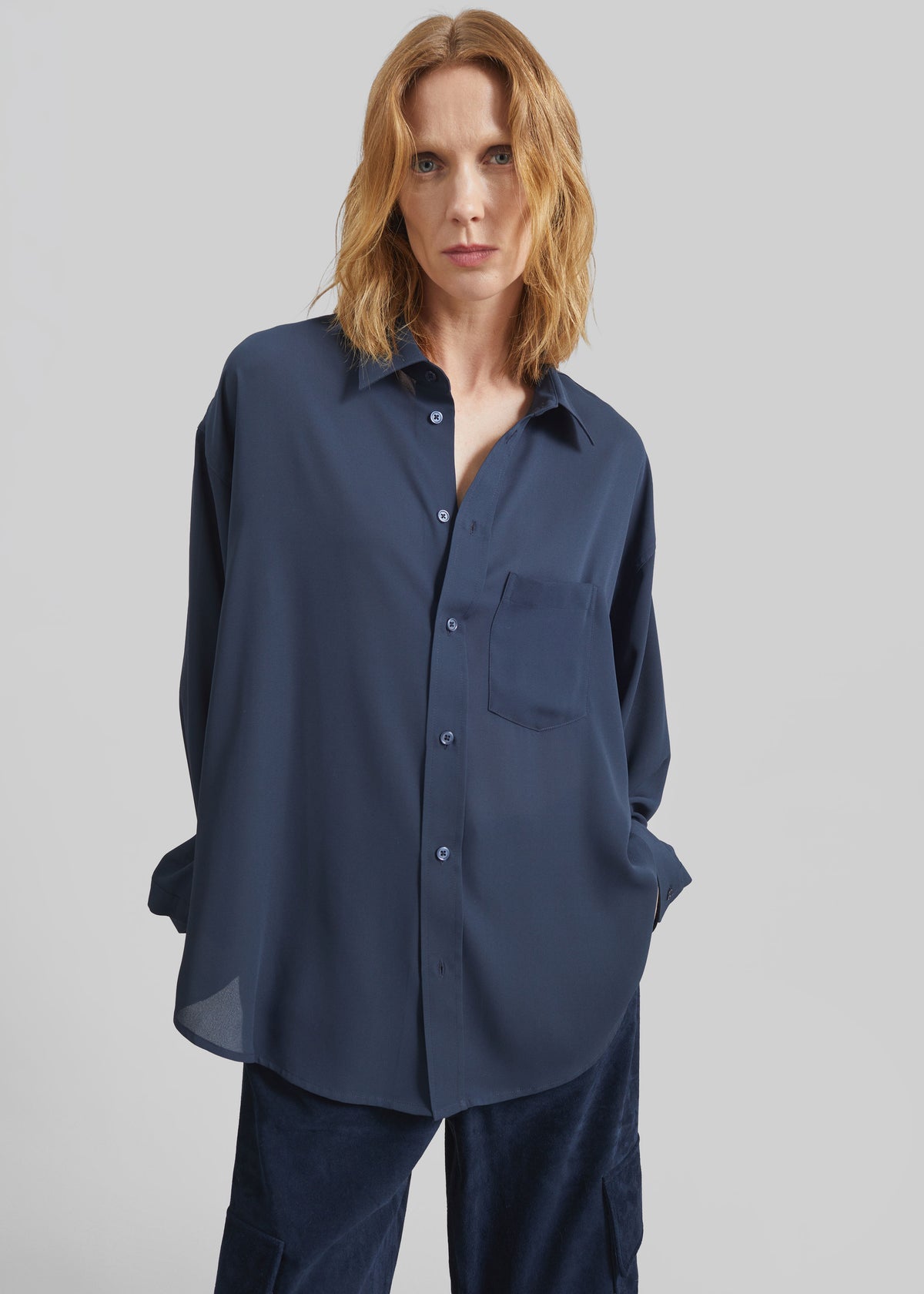 Rema Shirt - Slate Blue - 4