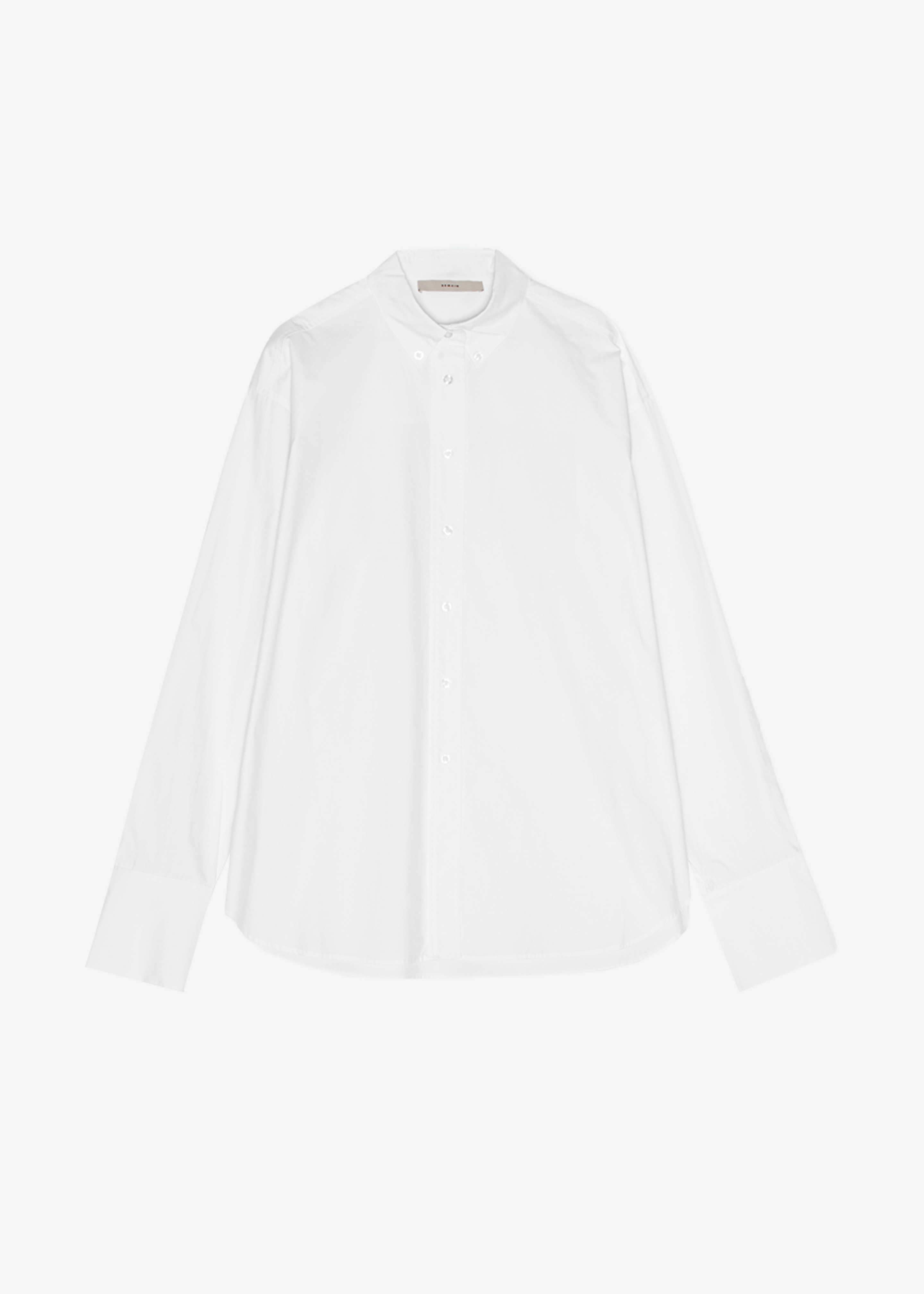 Remain Oversized Shirt - Bright White - 9