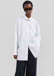 Remain Oversized Shirt - Bright White