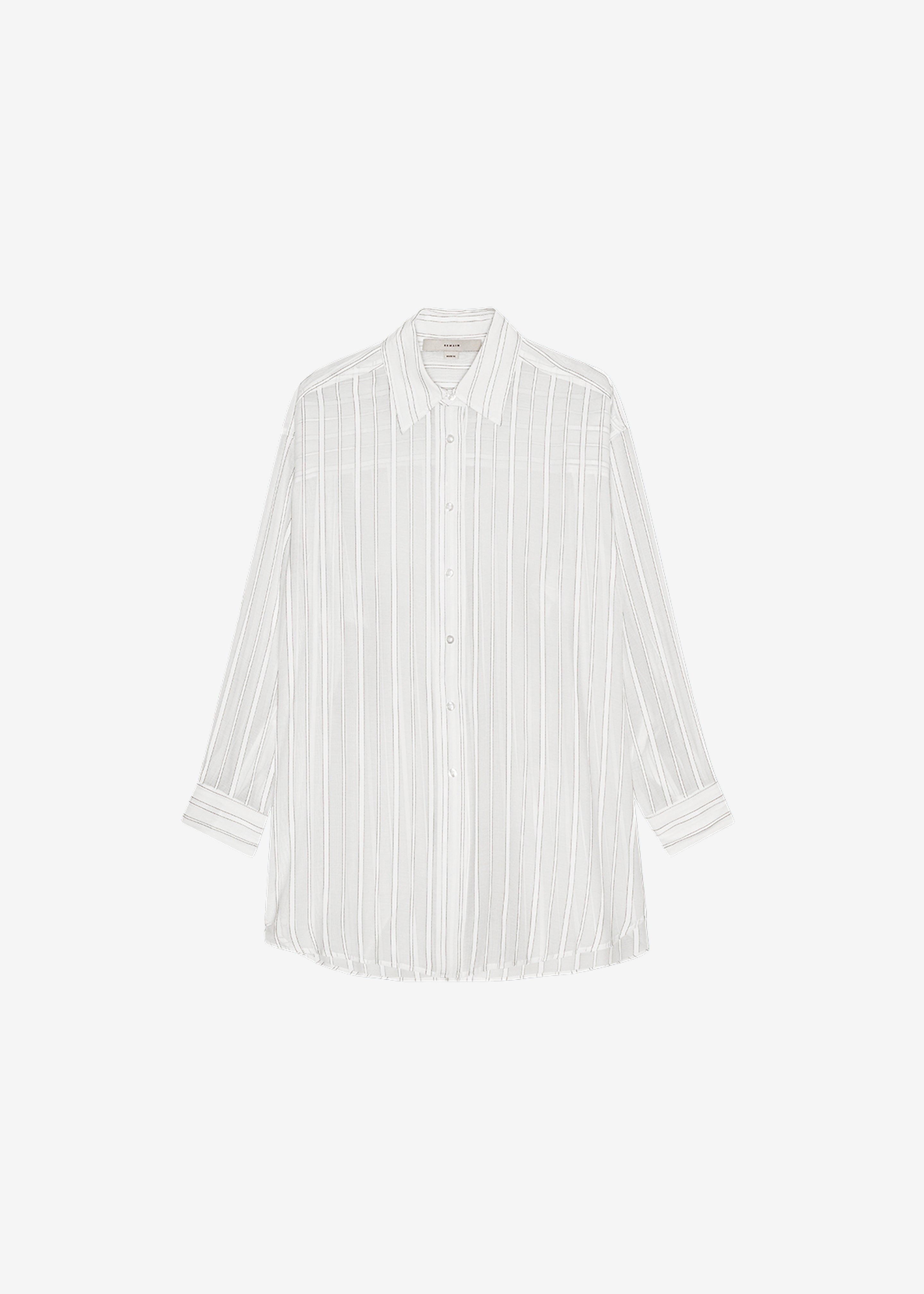 Remain Oversize Shirt - Cloud Dancer Comb - 7