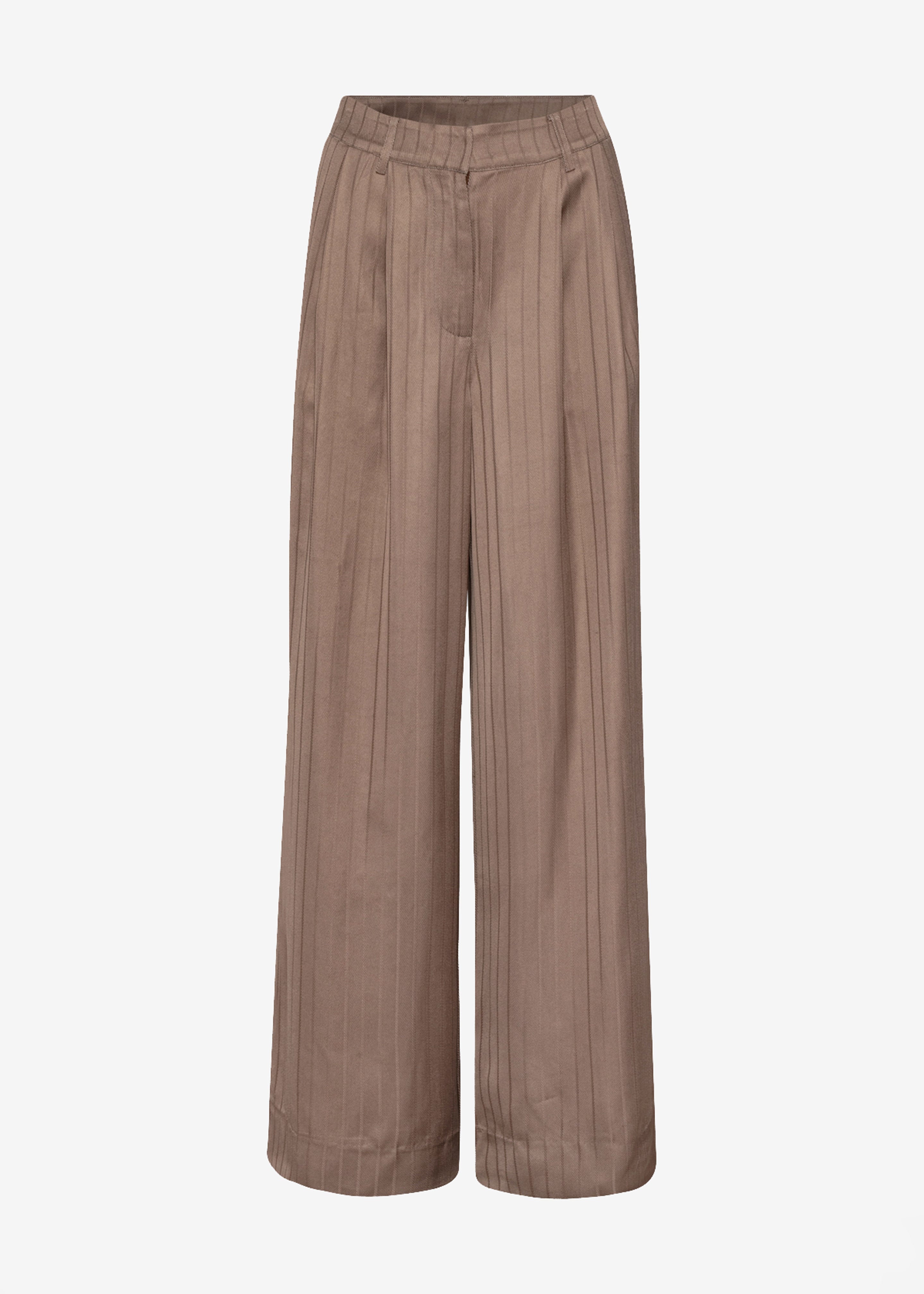 REMAIN Textured Wide Pants - Deep Taupe – The Frankie Shop