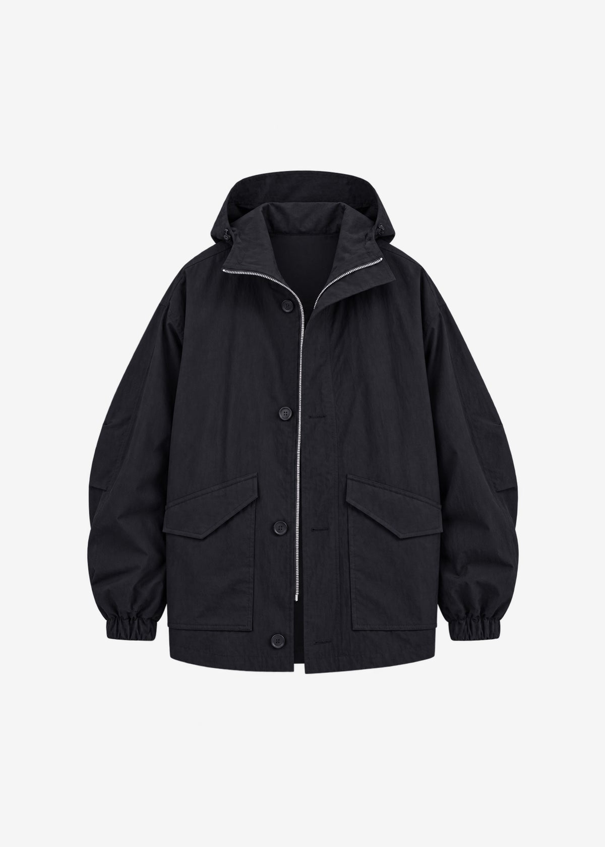 Renot Windbreaker Jacket - Black