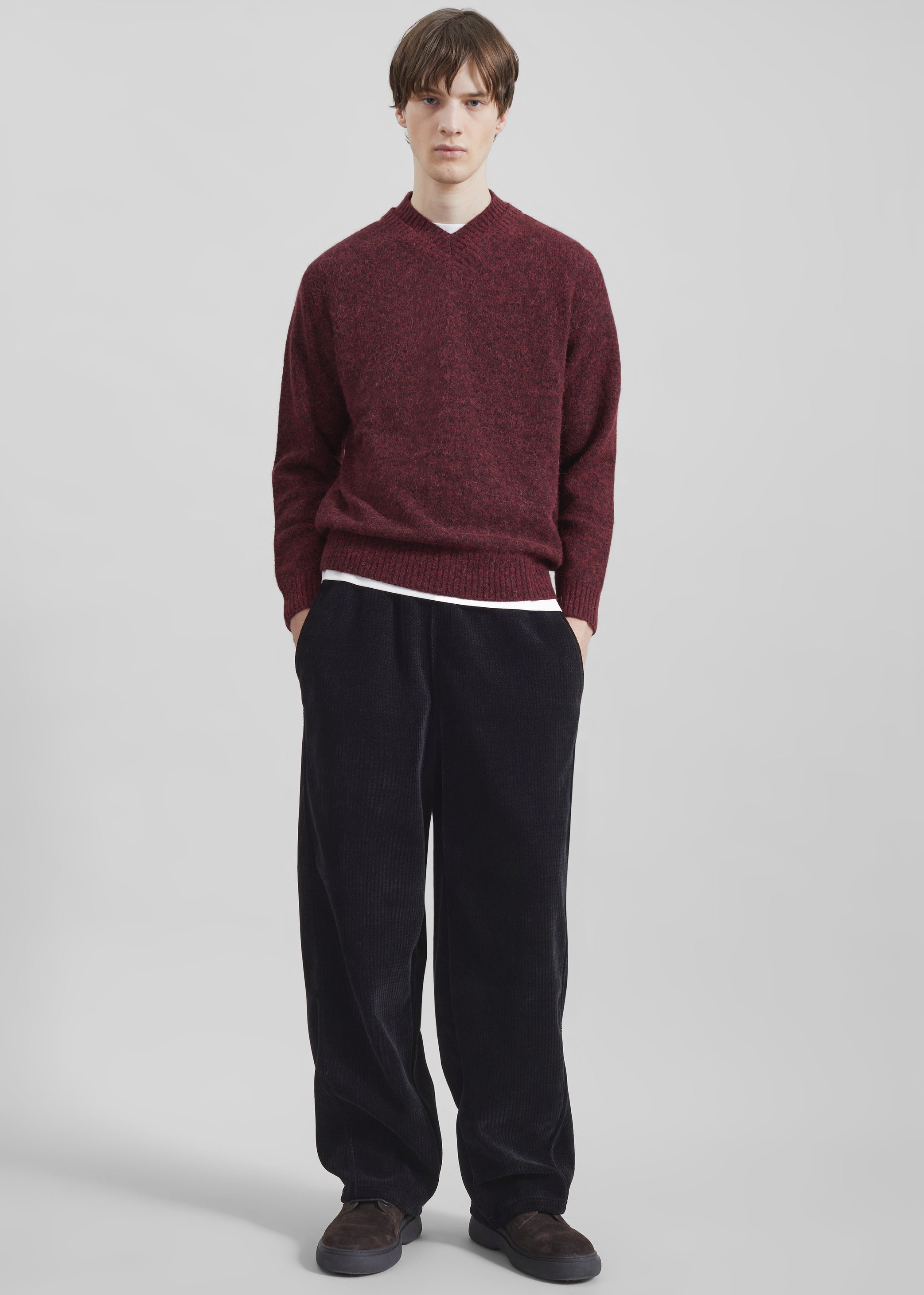 Shop the look image for Renzo Velvet Pants - Black