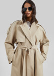 Rhodes Trench Coat - Natural