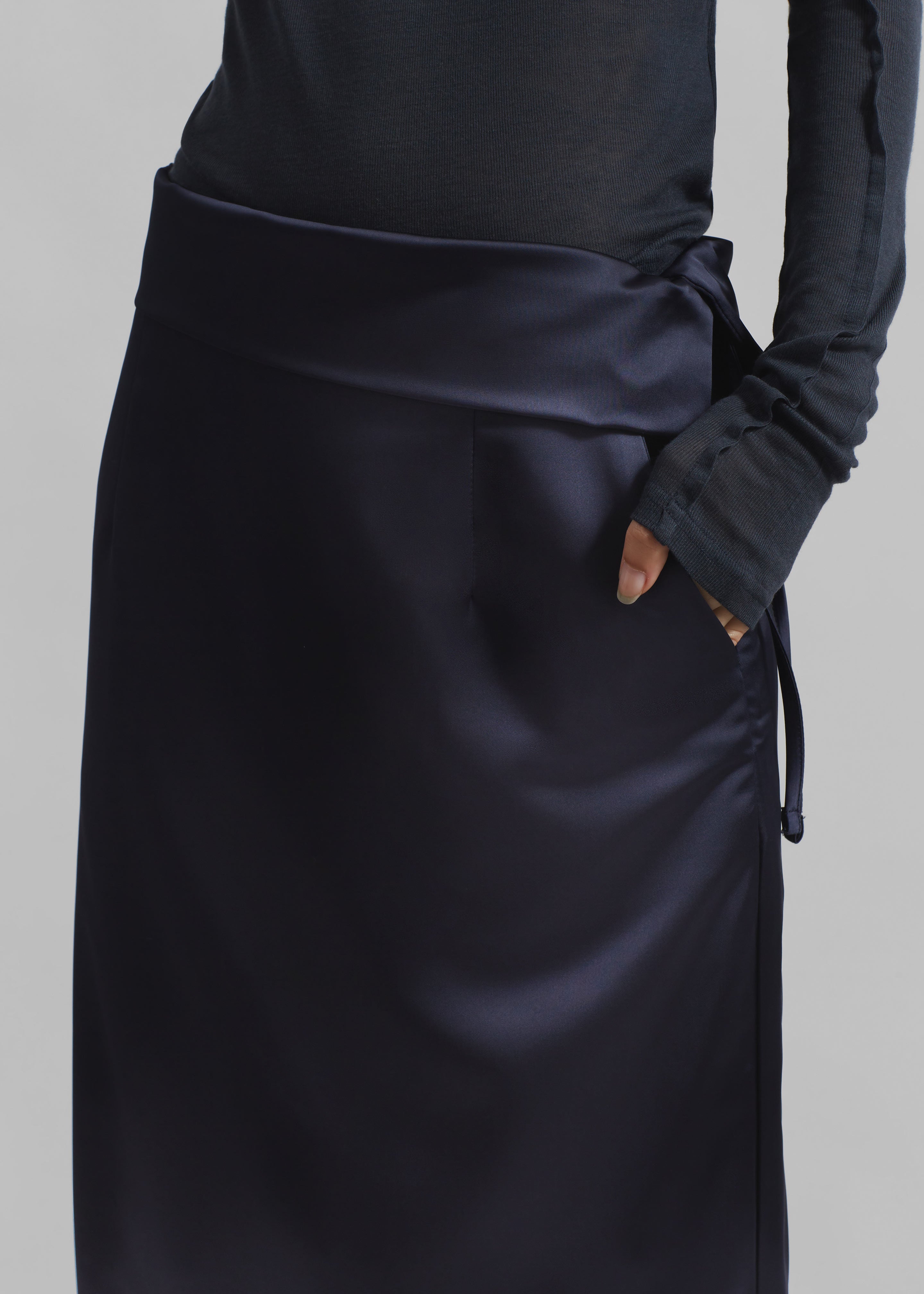 Rhone Skirt - Navy - 4