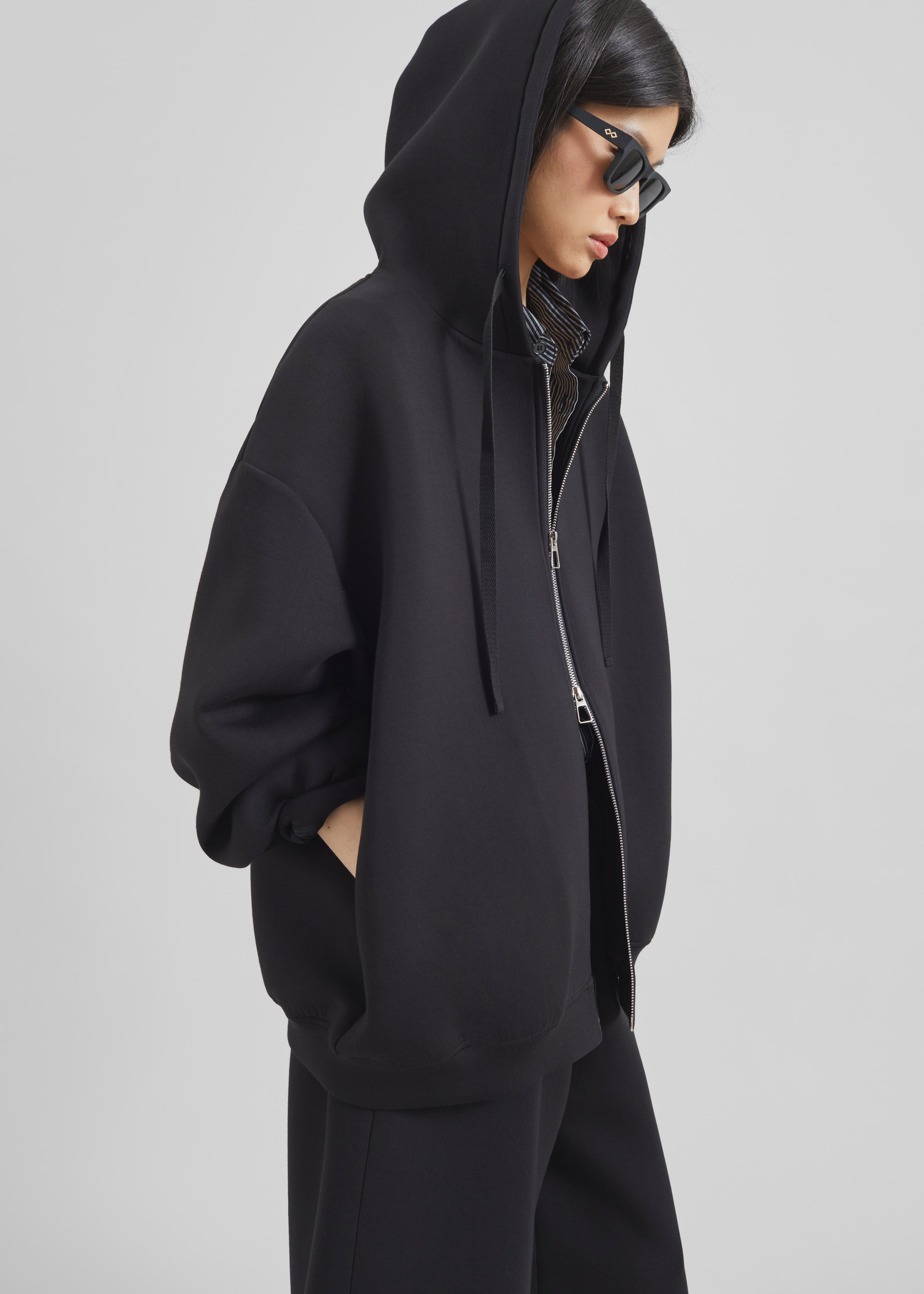 Rian Oversized Hoodie - Black – The Frankie Shop