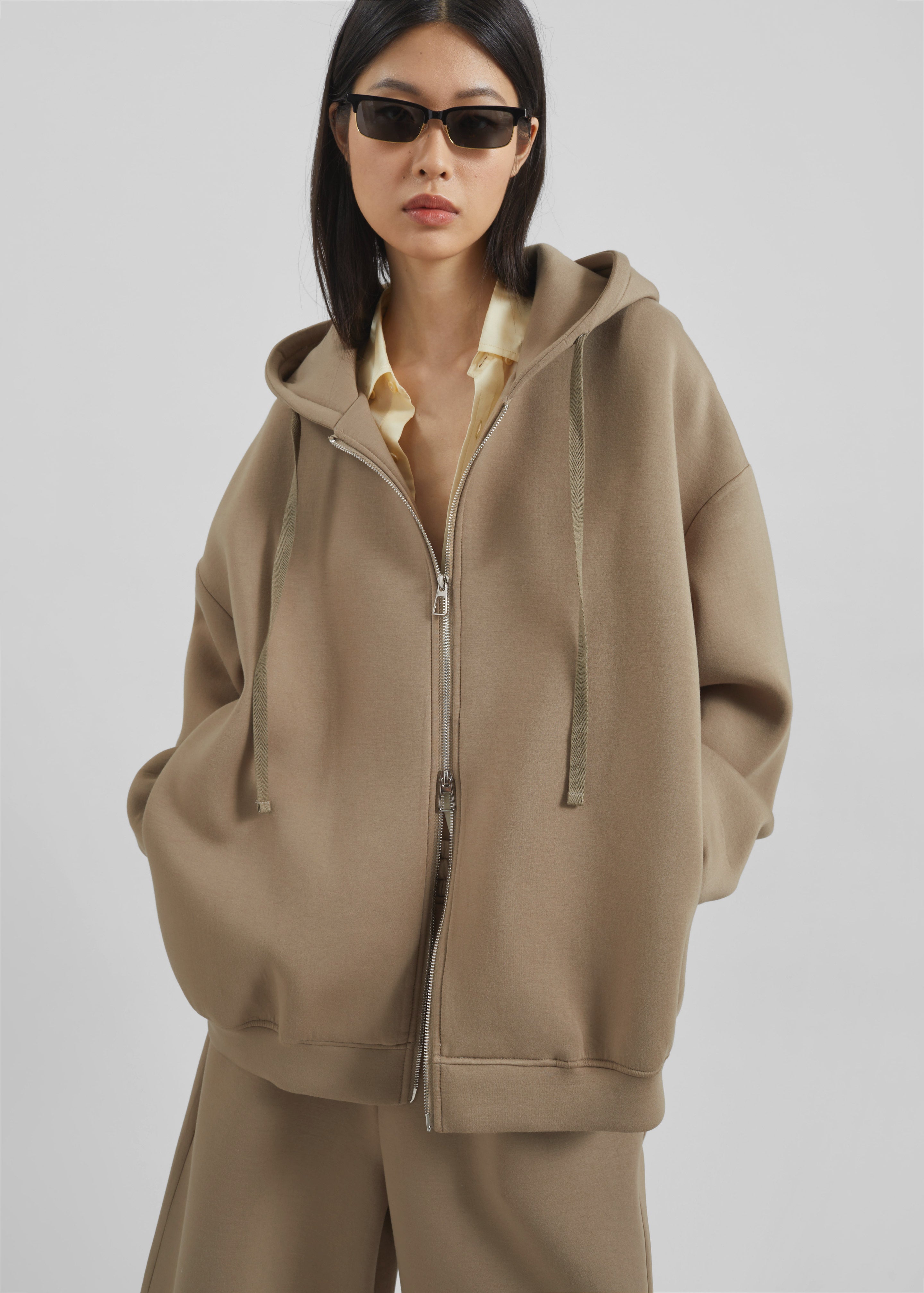 Rian Oversized Hoodie - Camel – The Frankie Shop