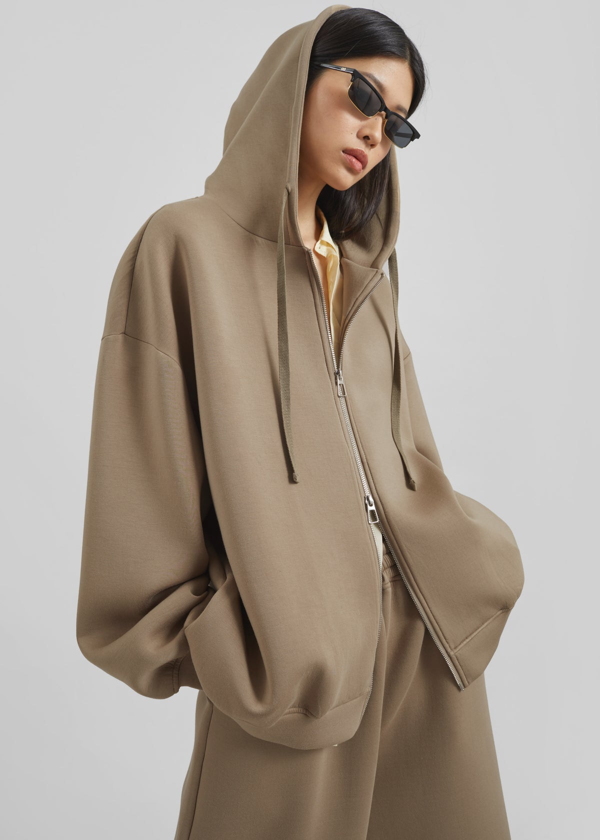 Rian Oversized Hoodie - Camel - 5