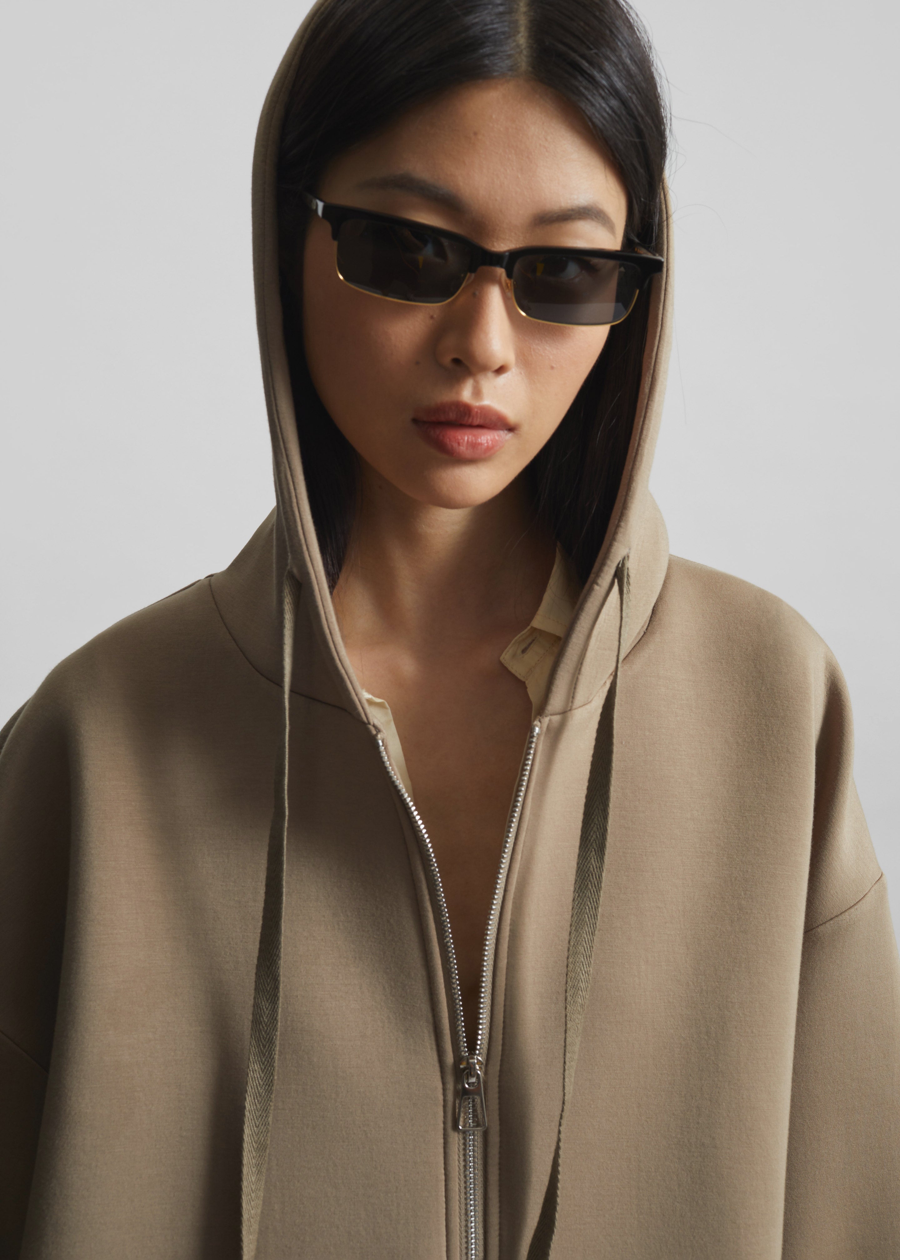 Rian Oversized Hoodie - Camel - 4