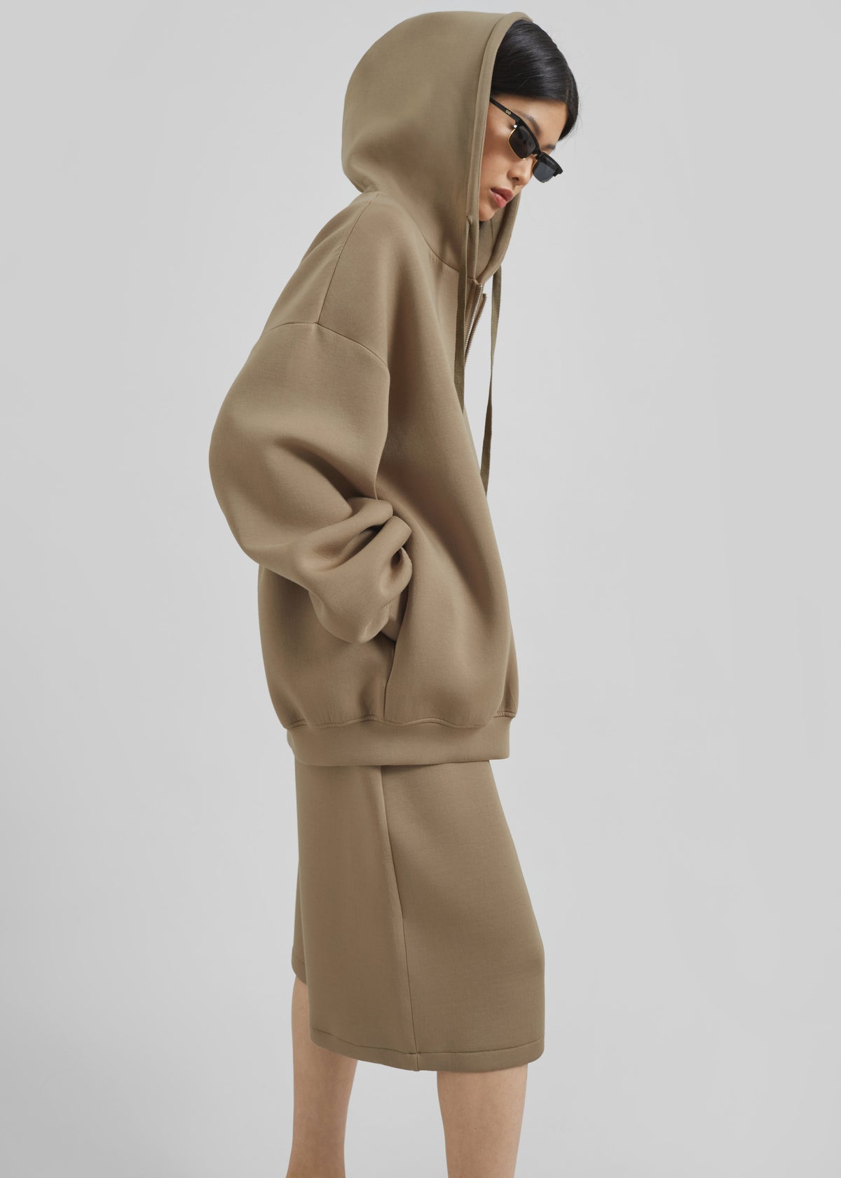 Rian Sweatshorts - Camel - 4