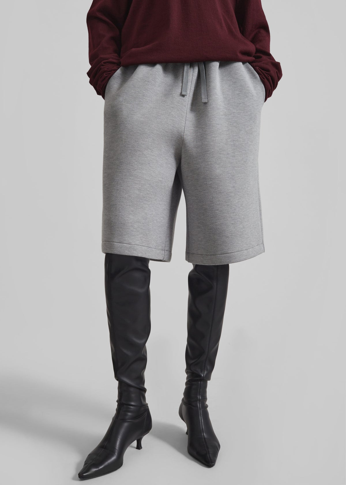 Rian Sweatshorts Grey – The Frankie Shop