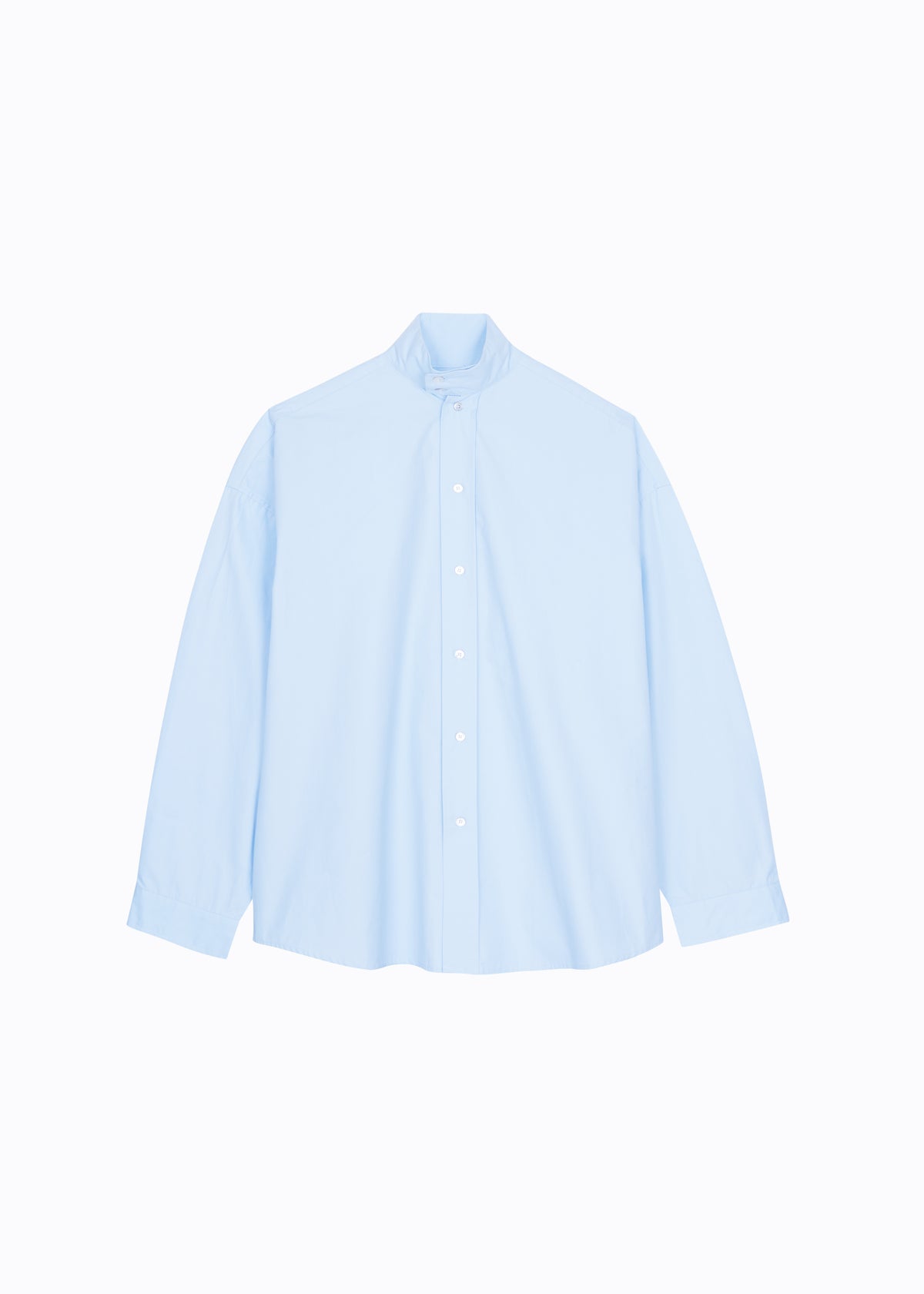 Riken Oversized Shirt - Sky Blue - 13