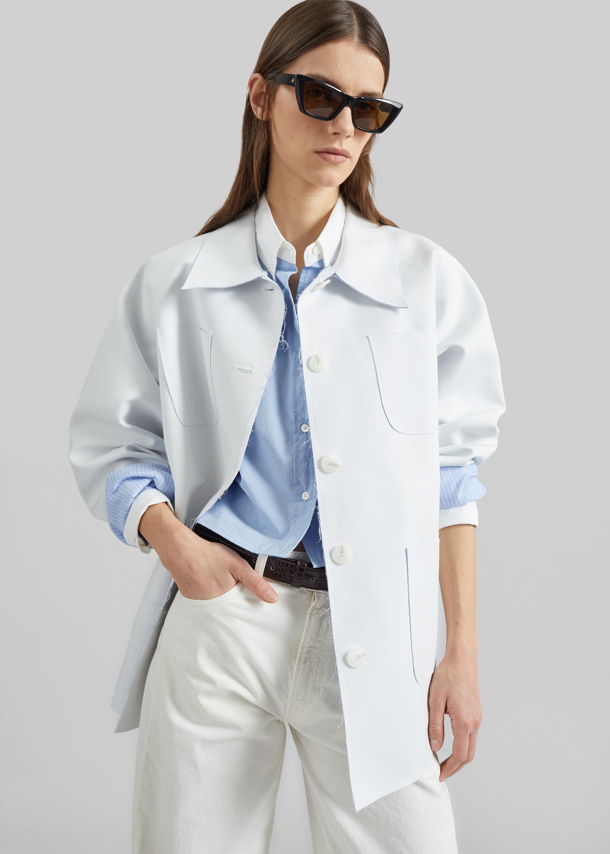 Rimont Shirt Jacket - White - 3