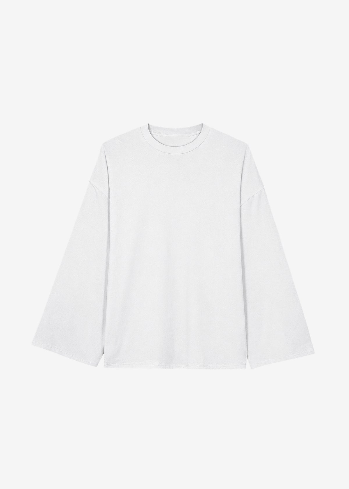 Rio Oversized Sleeve Tee - White - 8