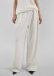 Ripley Pleated Trousers - Ivory