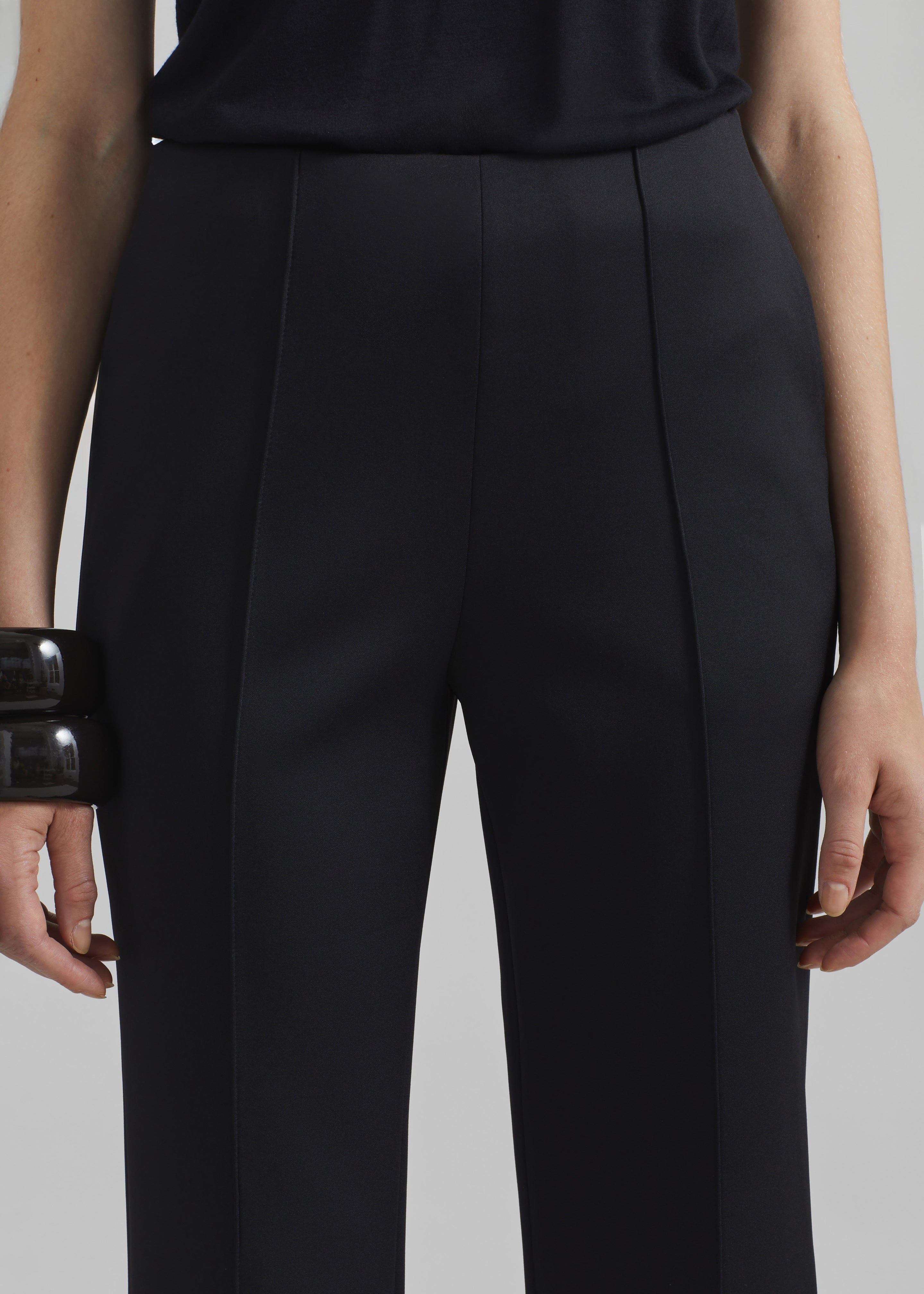 Rivoli Capri Pants - Black – The Frankie Shop