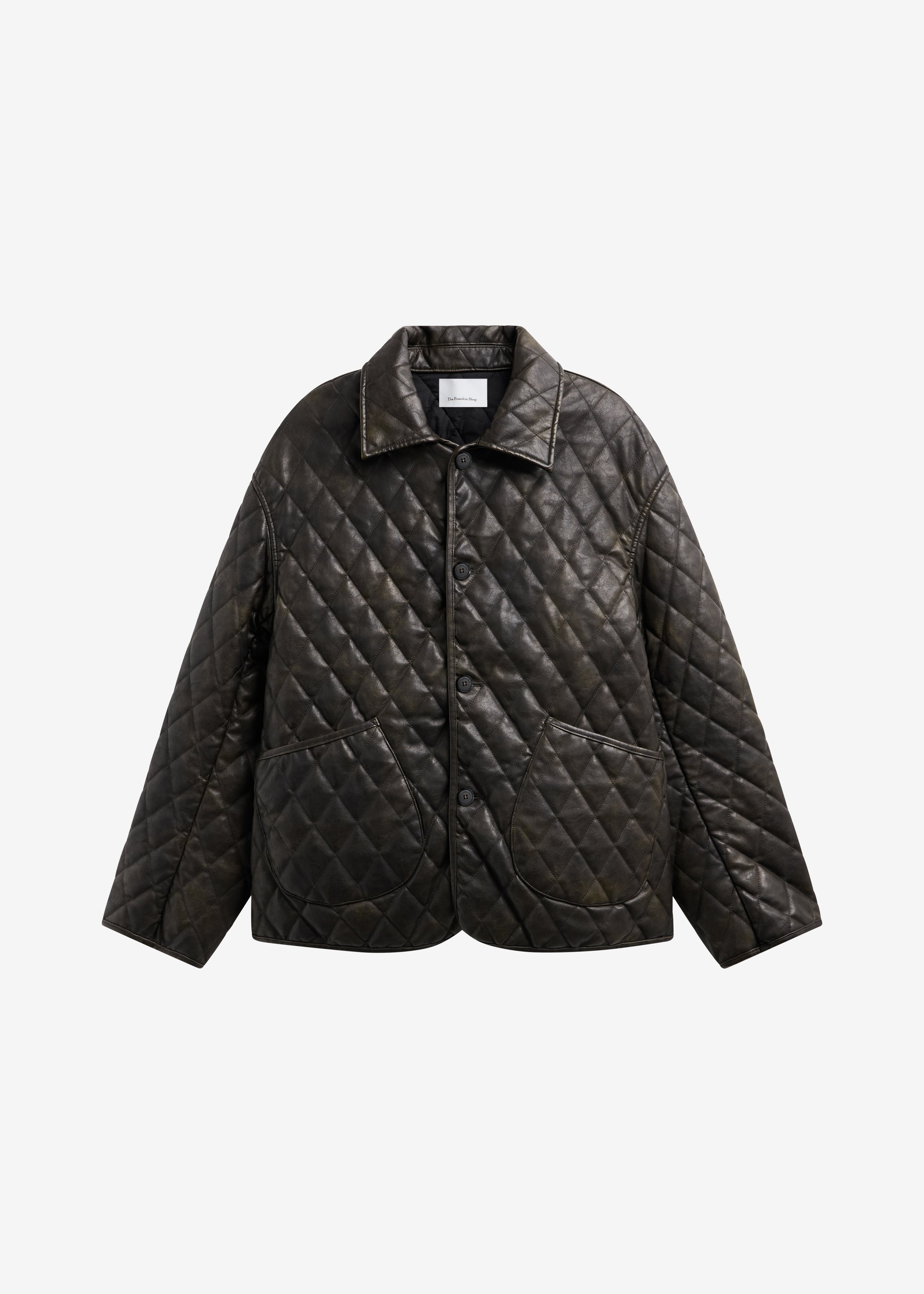 Rochdale Quilted Boxy Jacket - Vintage Brown - 9