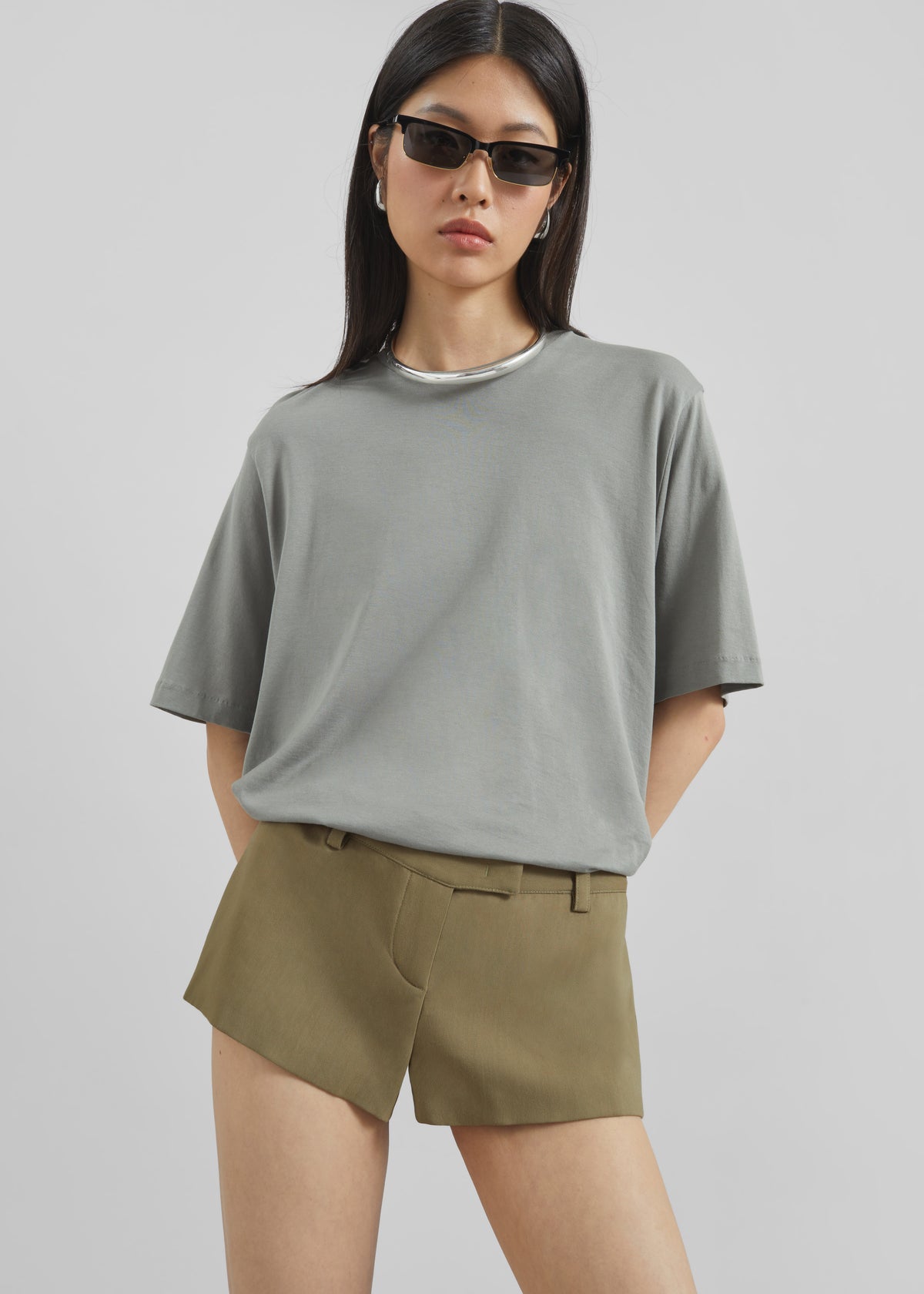 Roma Hot Pants - Khaki - 9