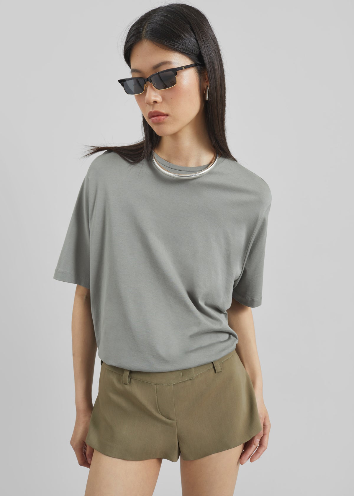 Roma Hot Pants - Khaki - 10