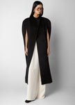 Roslev Cape Coat - Black