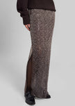 Rotate Beaded Maxi Skirt - Nougat Comb