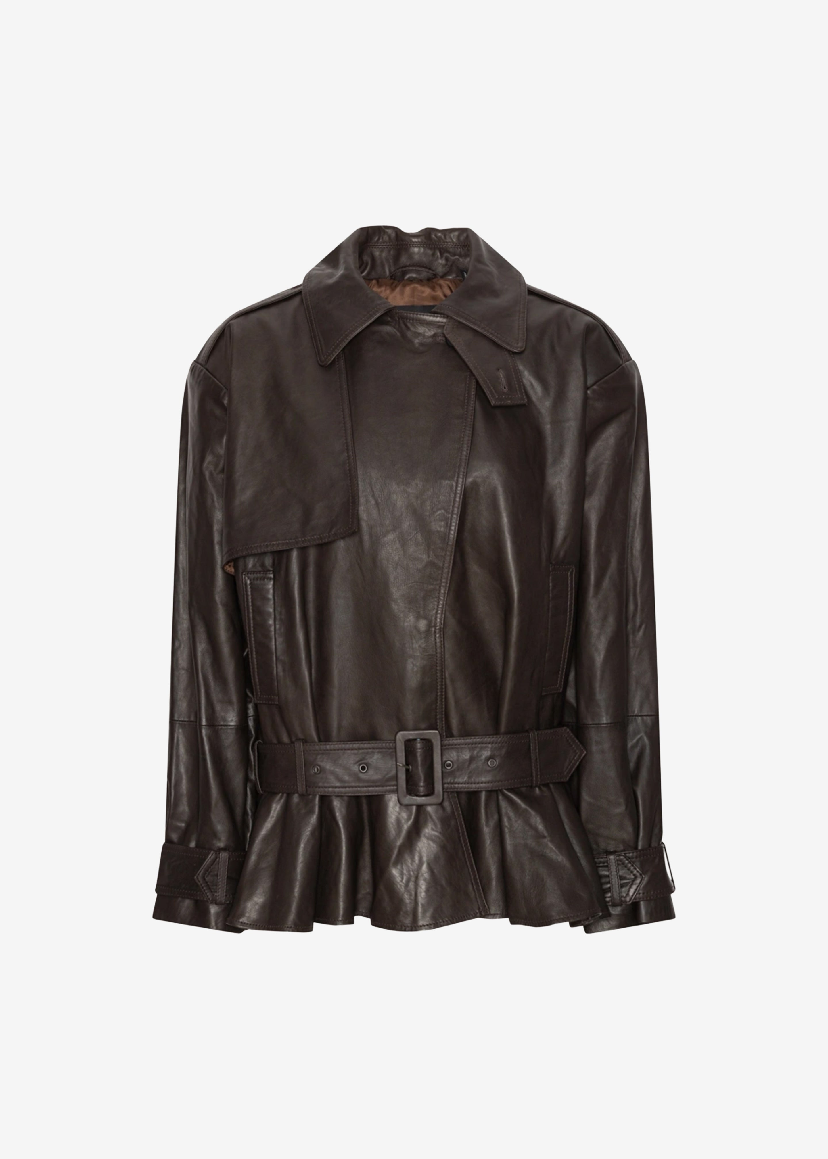 Rotate Biker Leather Jacket - Molé - 5