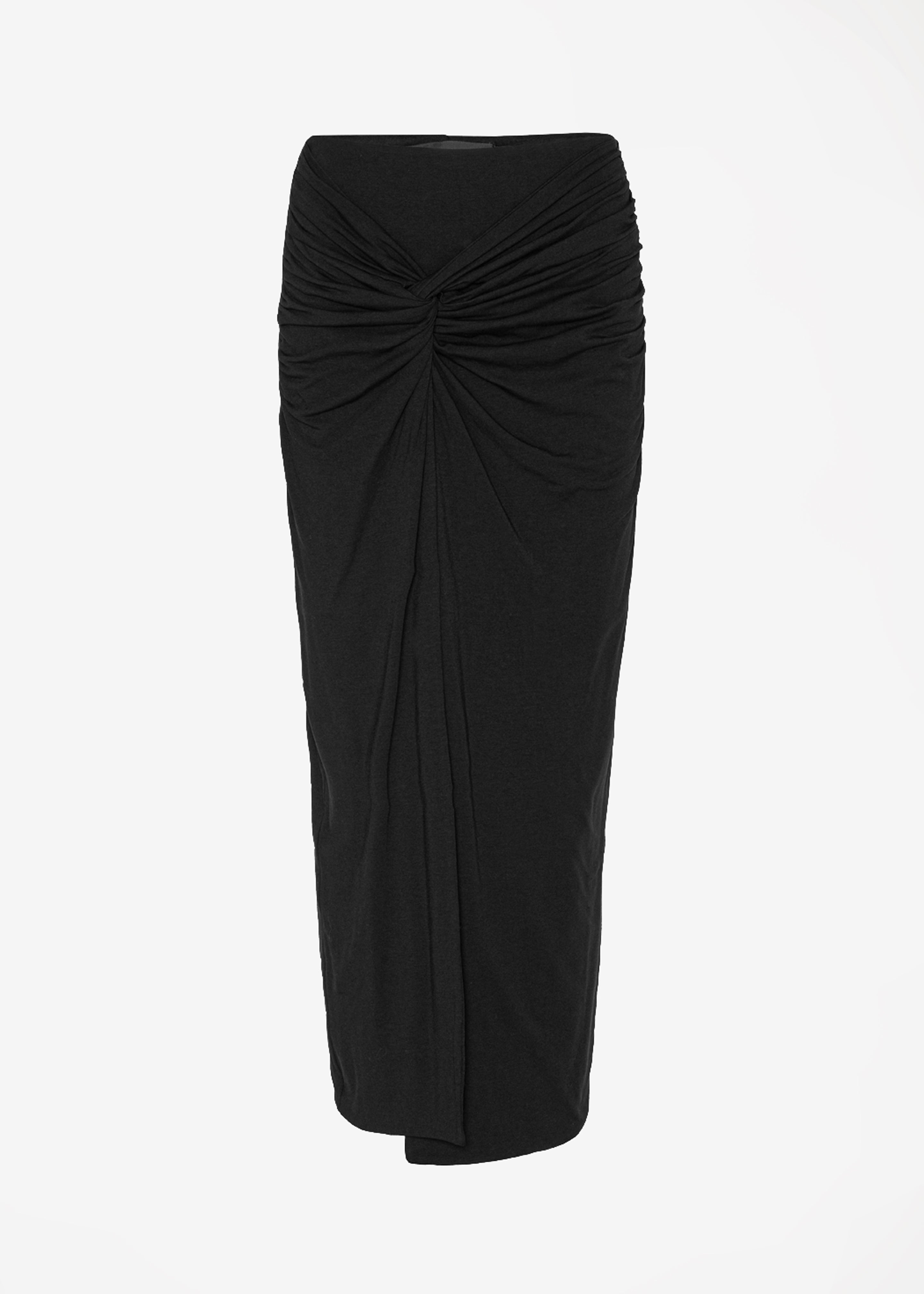 Rotate Fitted Twisted Skirt - Black - 9