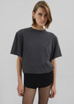 Rotate Heavy Oversized T-Shirt - Black Wash