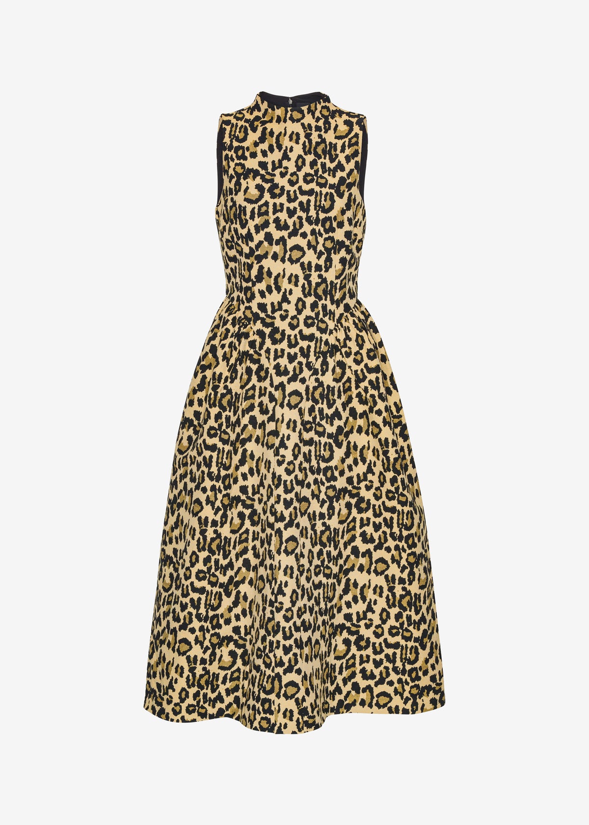 Rotate Jacquard Midi Dress - Dijon Comb - 9