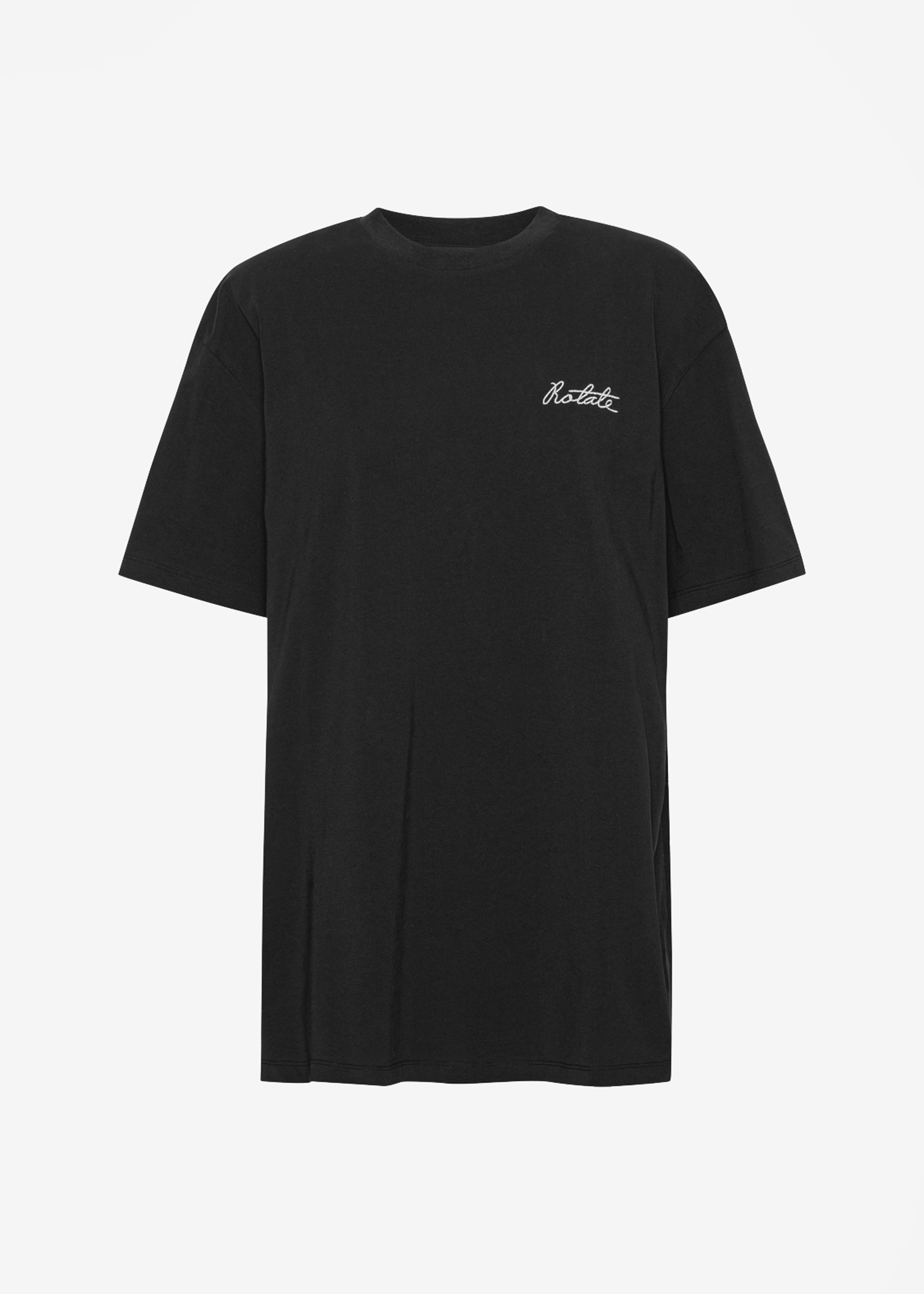 Rotate Oversized Logo T-Shirt - Black - 7