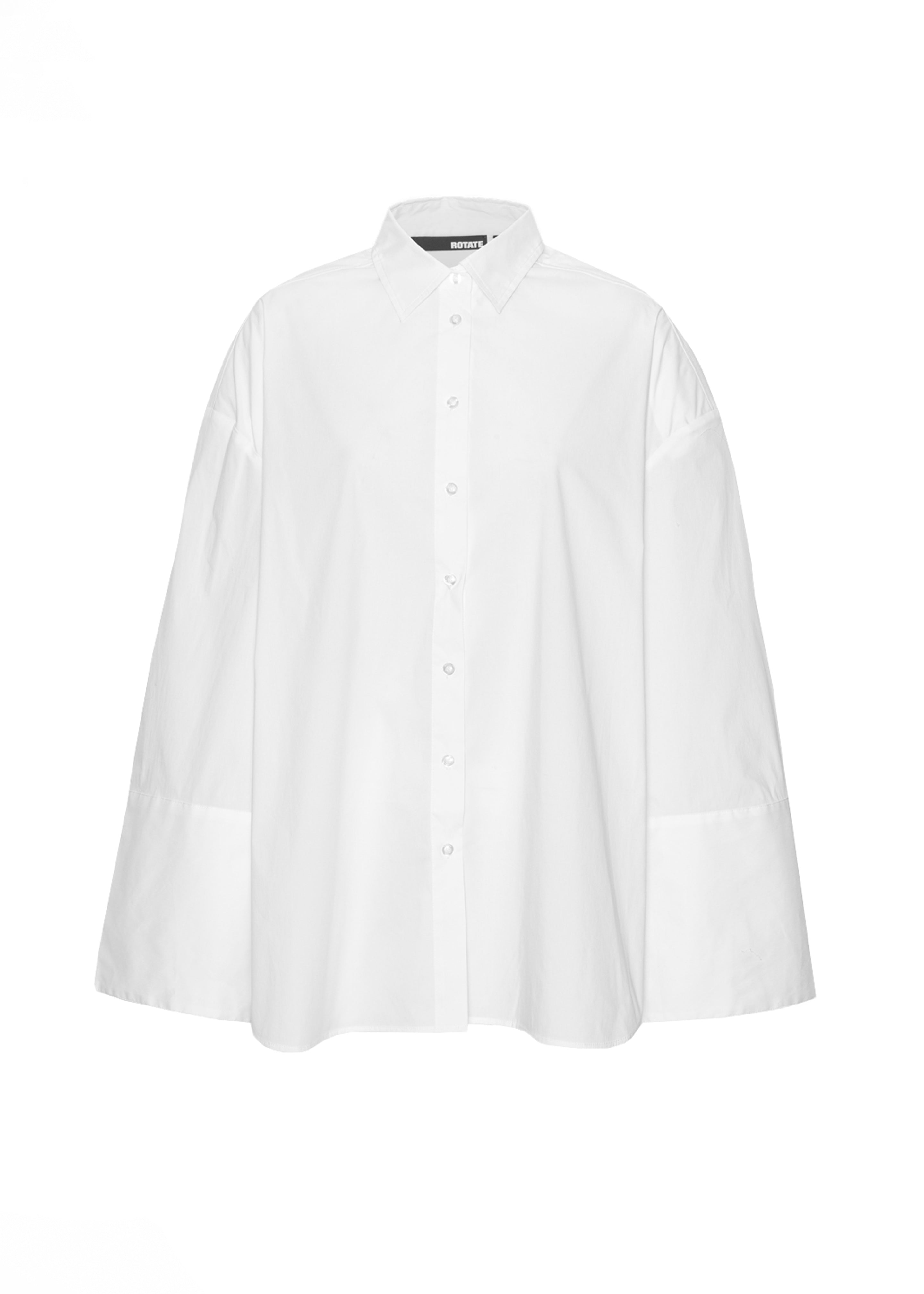 Rotate Oversized Men's Shirt - Bright White - 11
