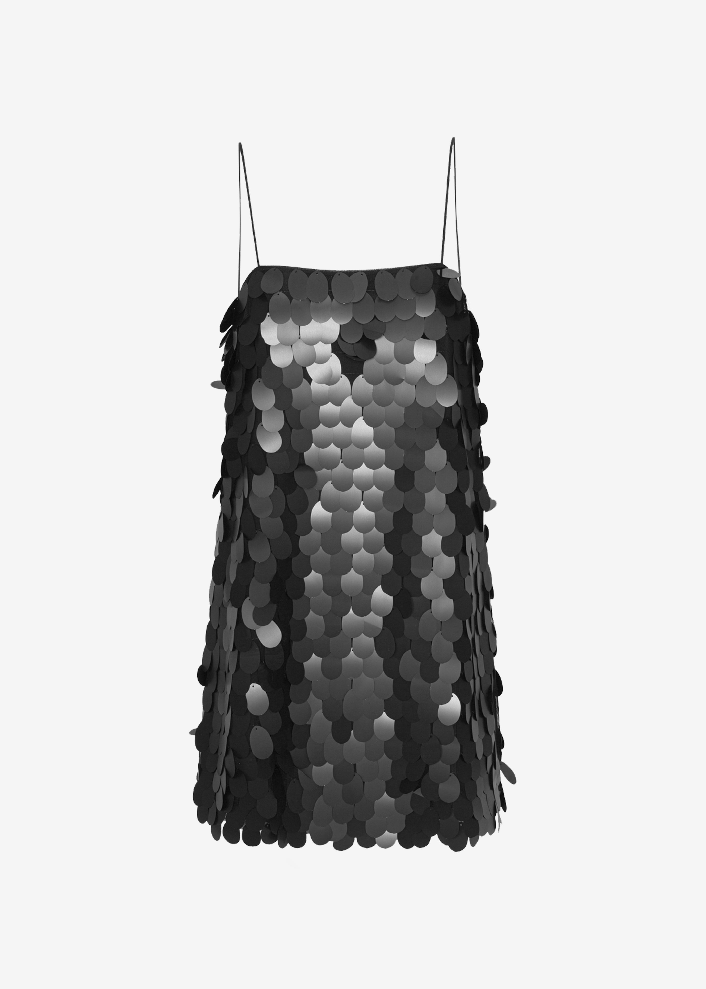 ROTATE Sequins Mini Slip Dress - Black - 9