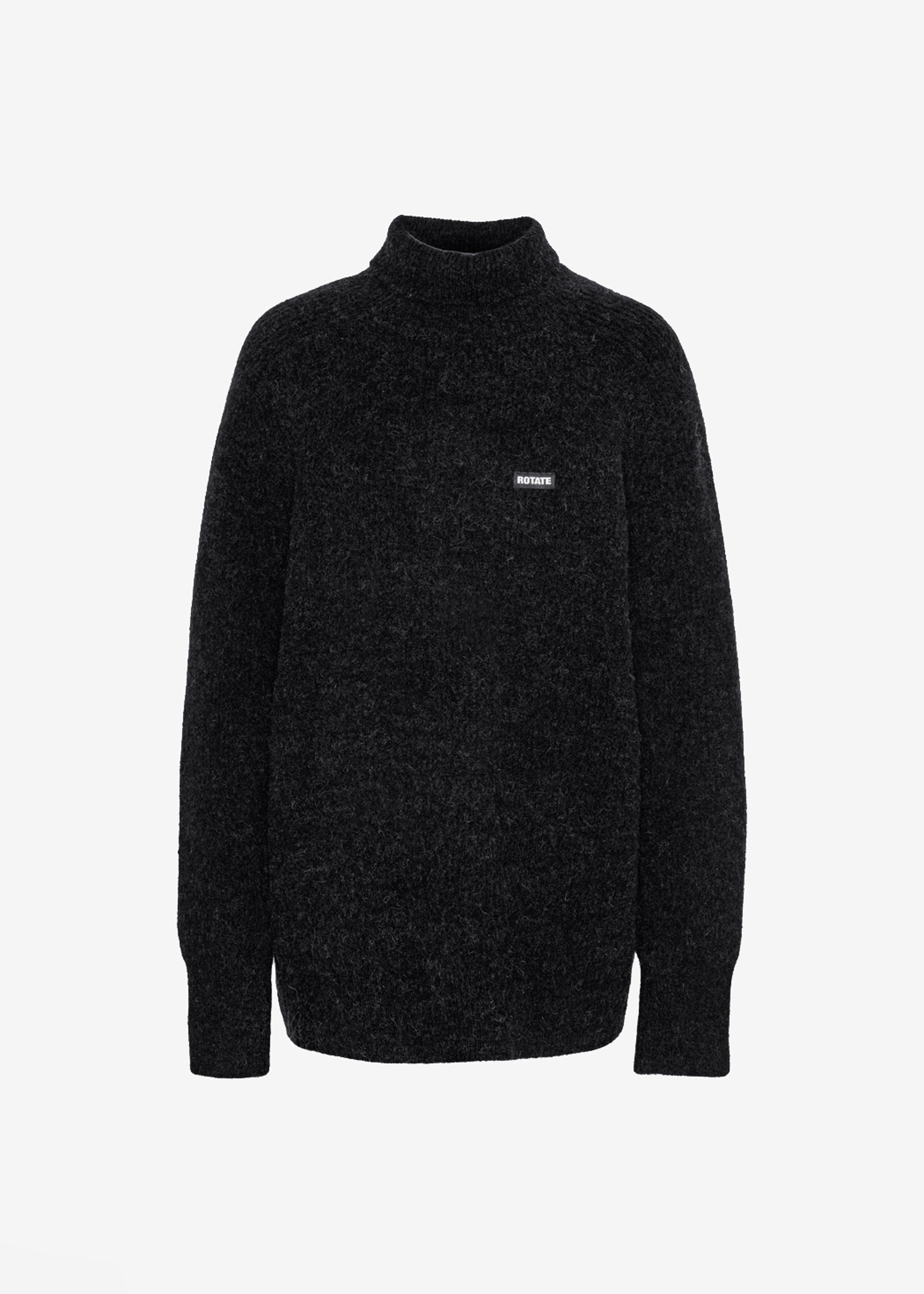 Rotate Turtleneck Sweater - Black - 7