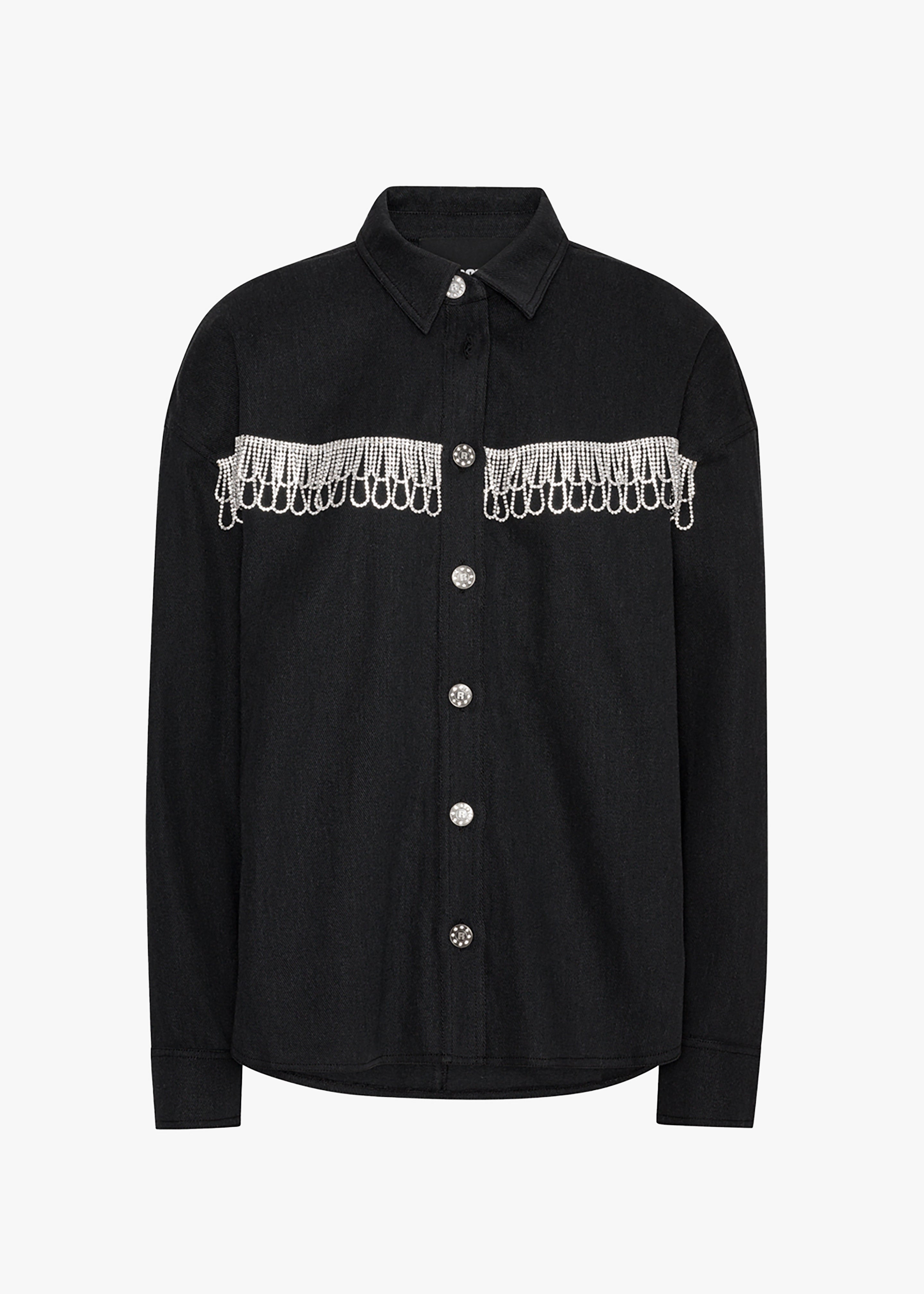 OVERSIZED METAL BUTTONED SHIRTS