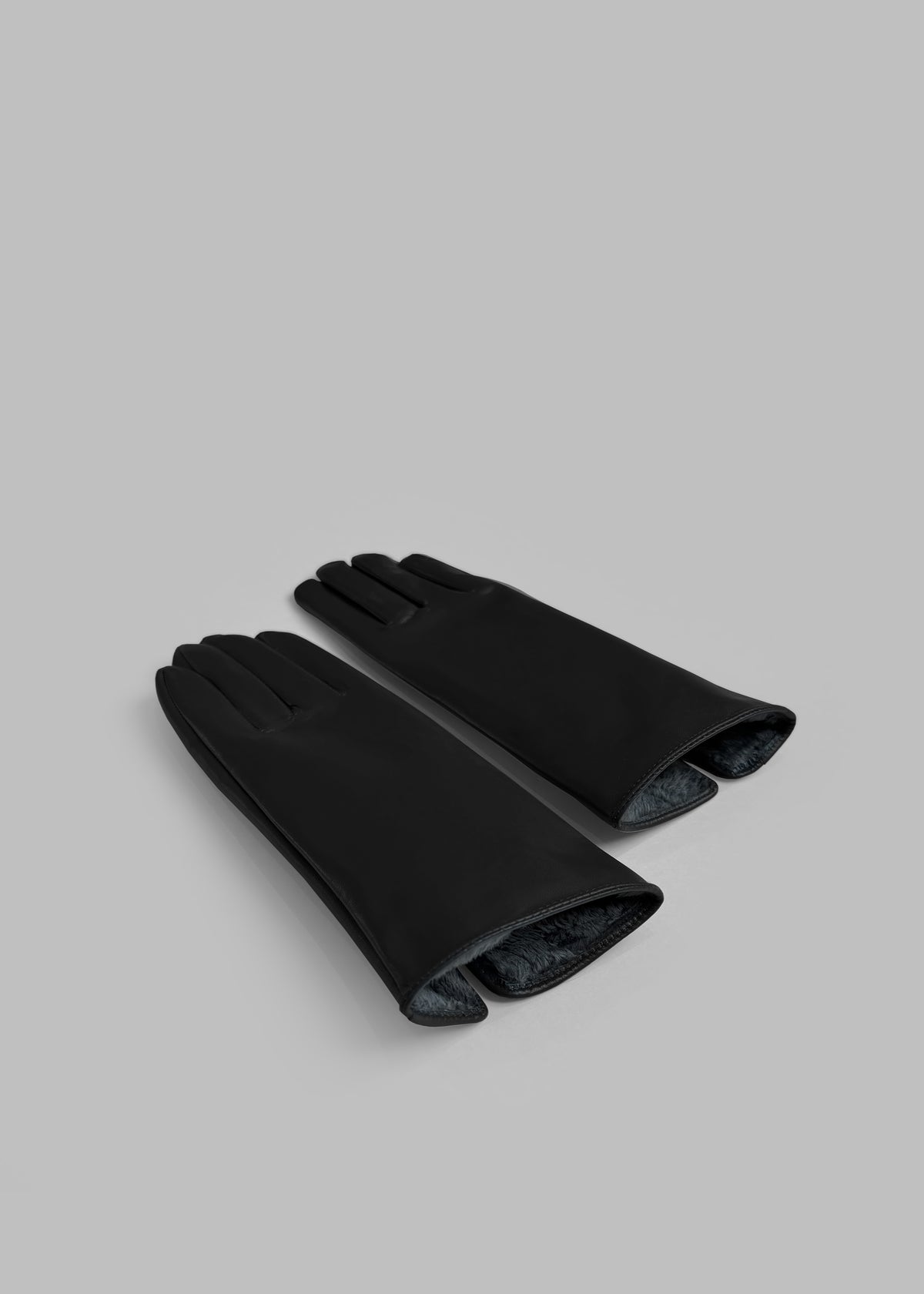 Ruby Leather Gloves - Black - 3