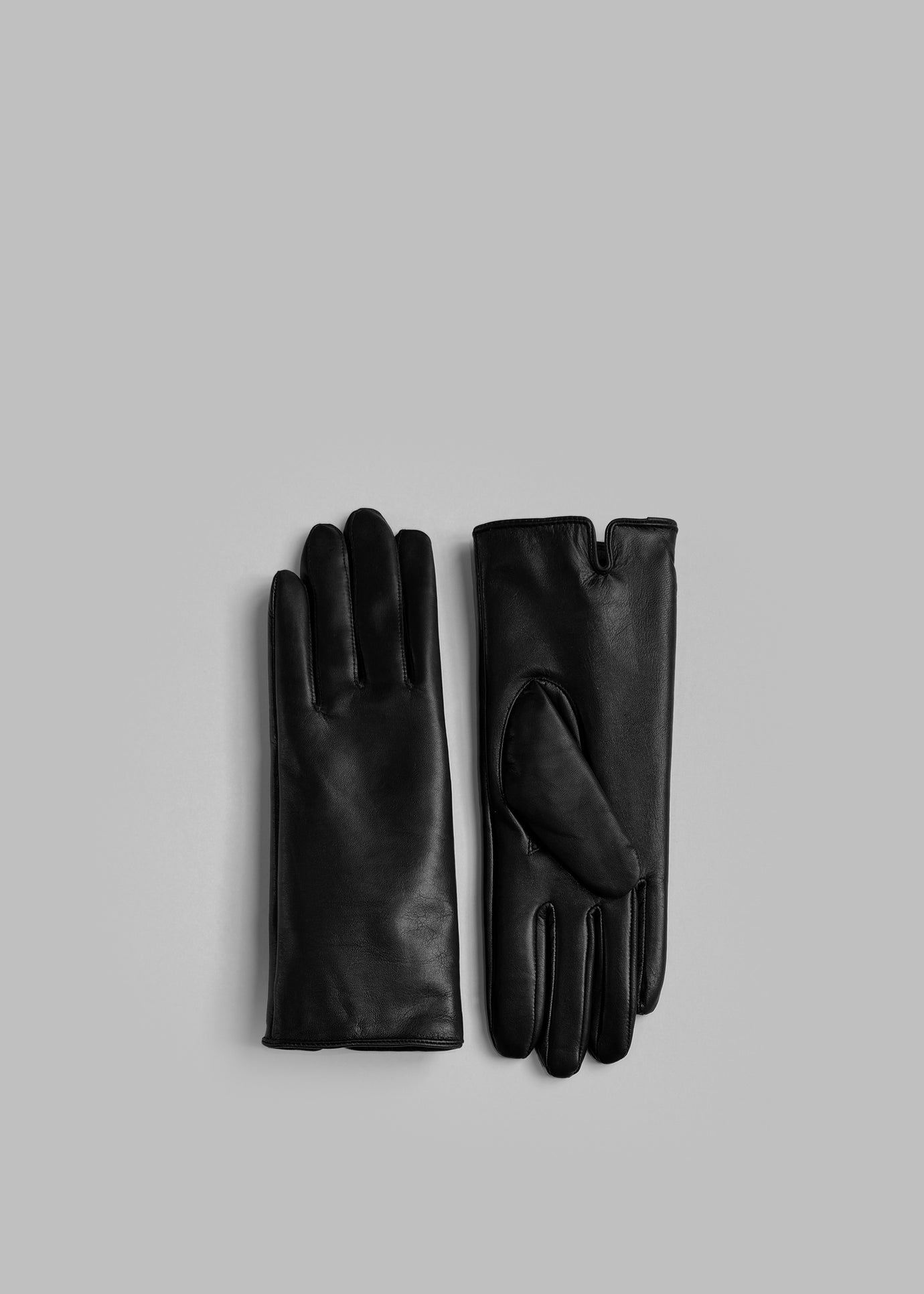 Ruby Leather Gloves - Black