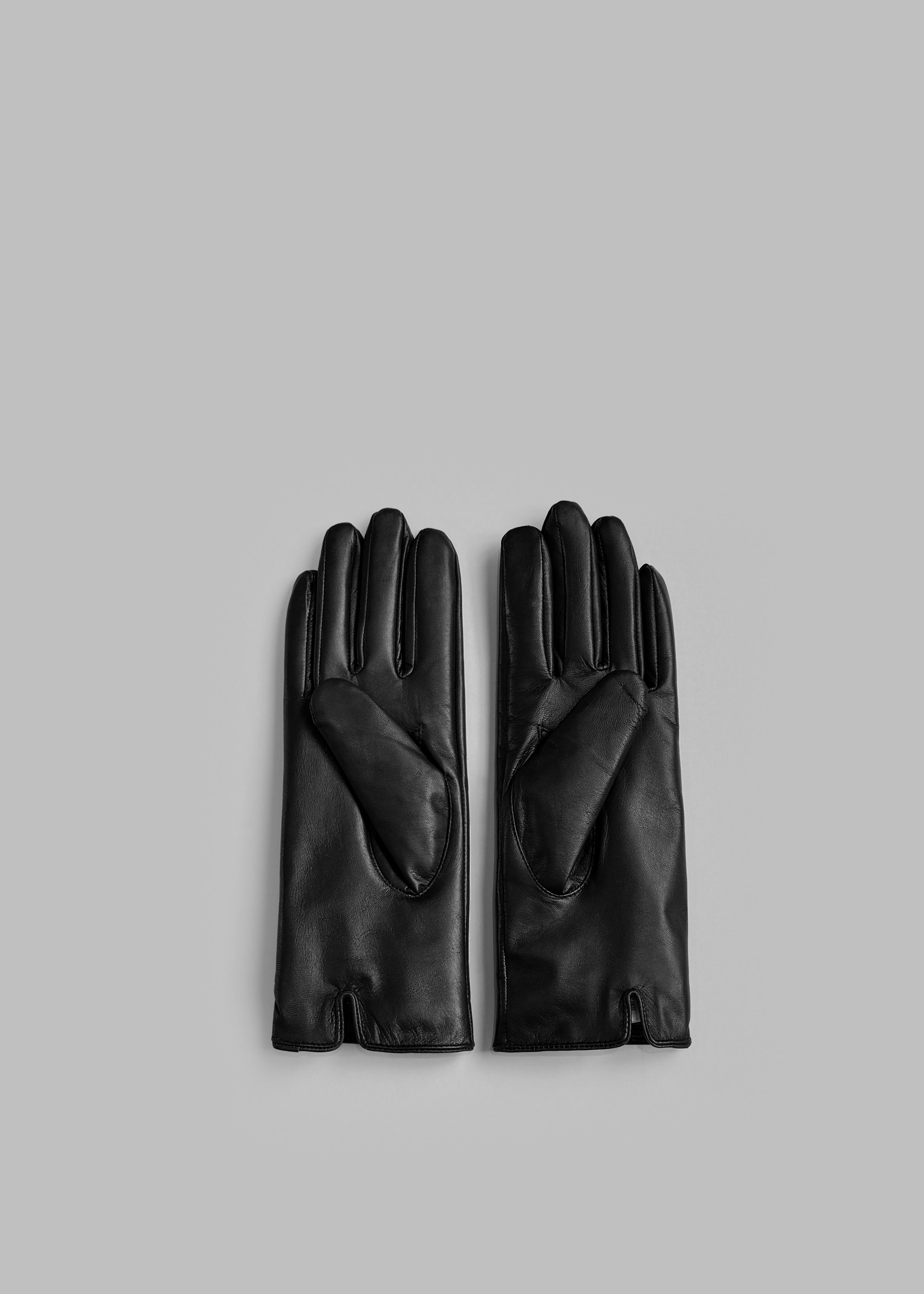 Ruby Leather Gloves - Black - 2