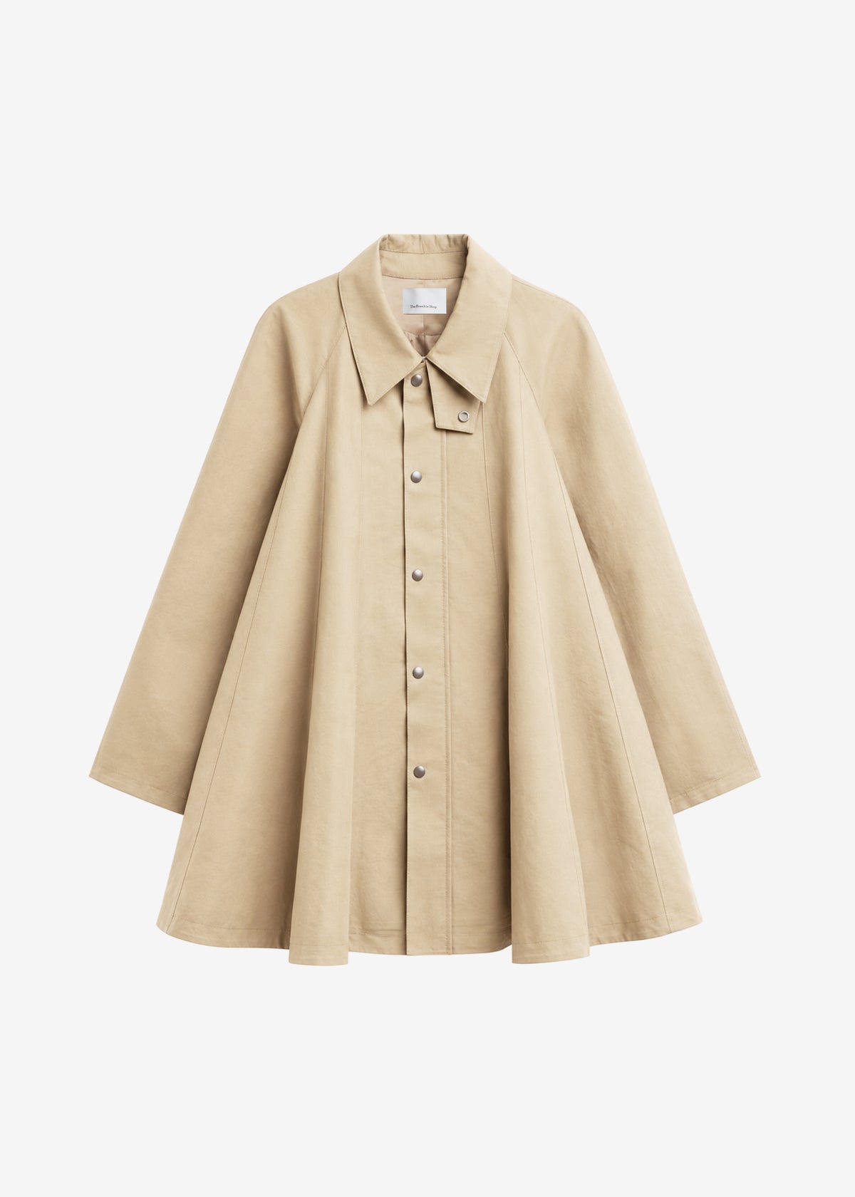 Rudy Trapeze Trench Coat - Beige