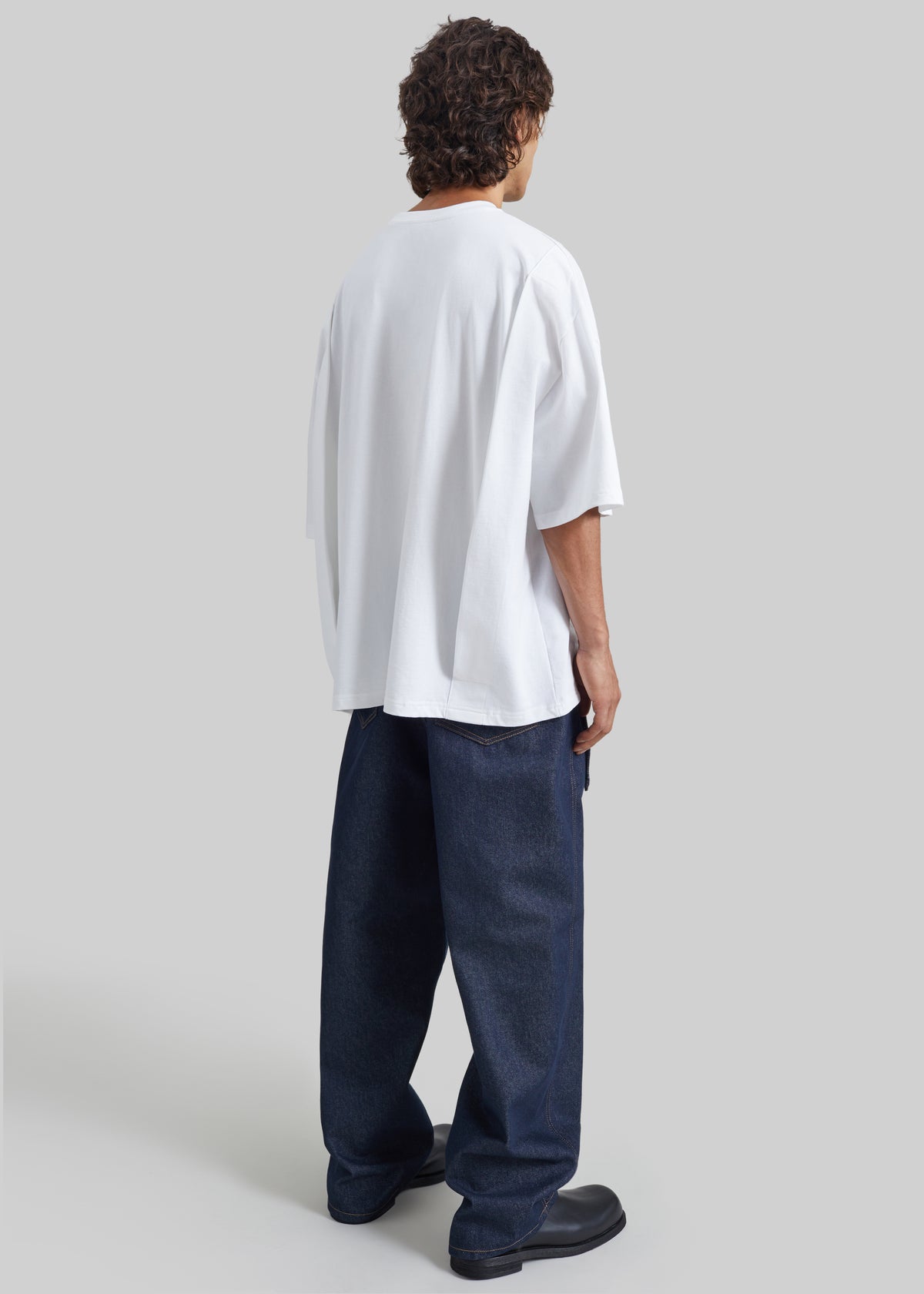Ruelo Cotton Oversized T-Shirt - White