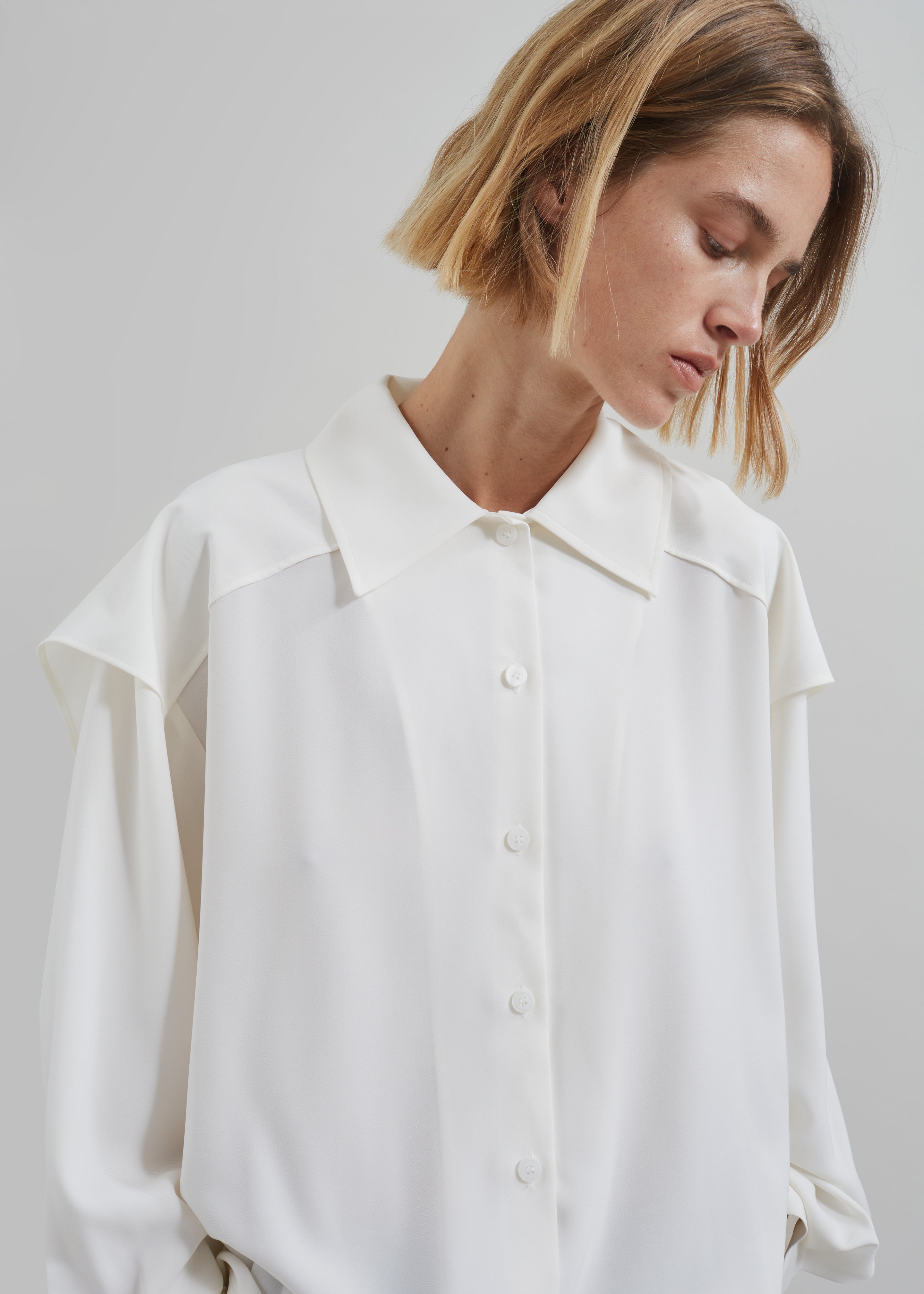 Ruma Blouse - Off White - 3