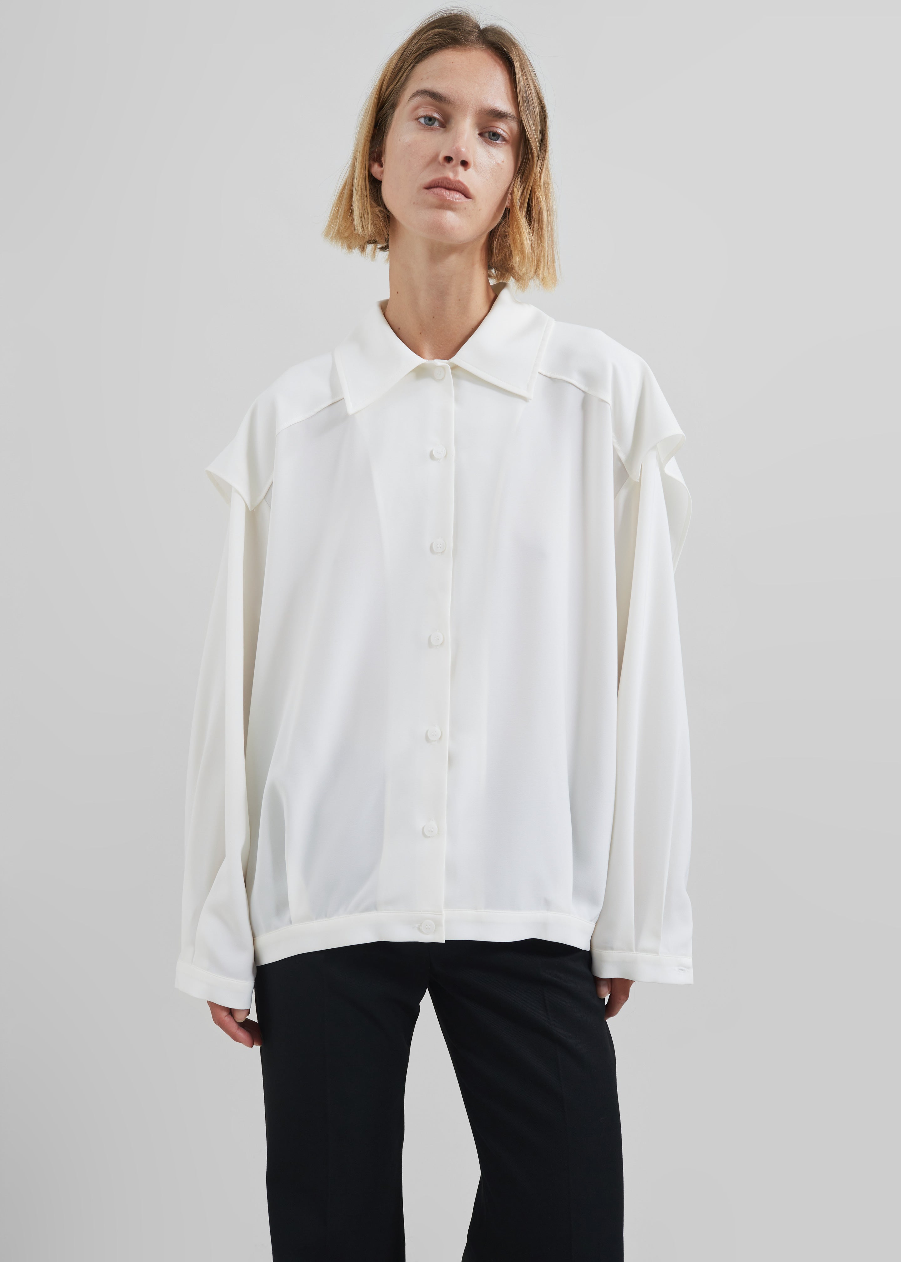 Ruma Blouse - Off White - 5