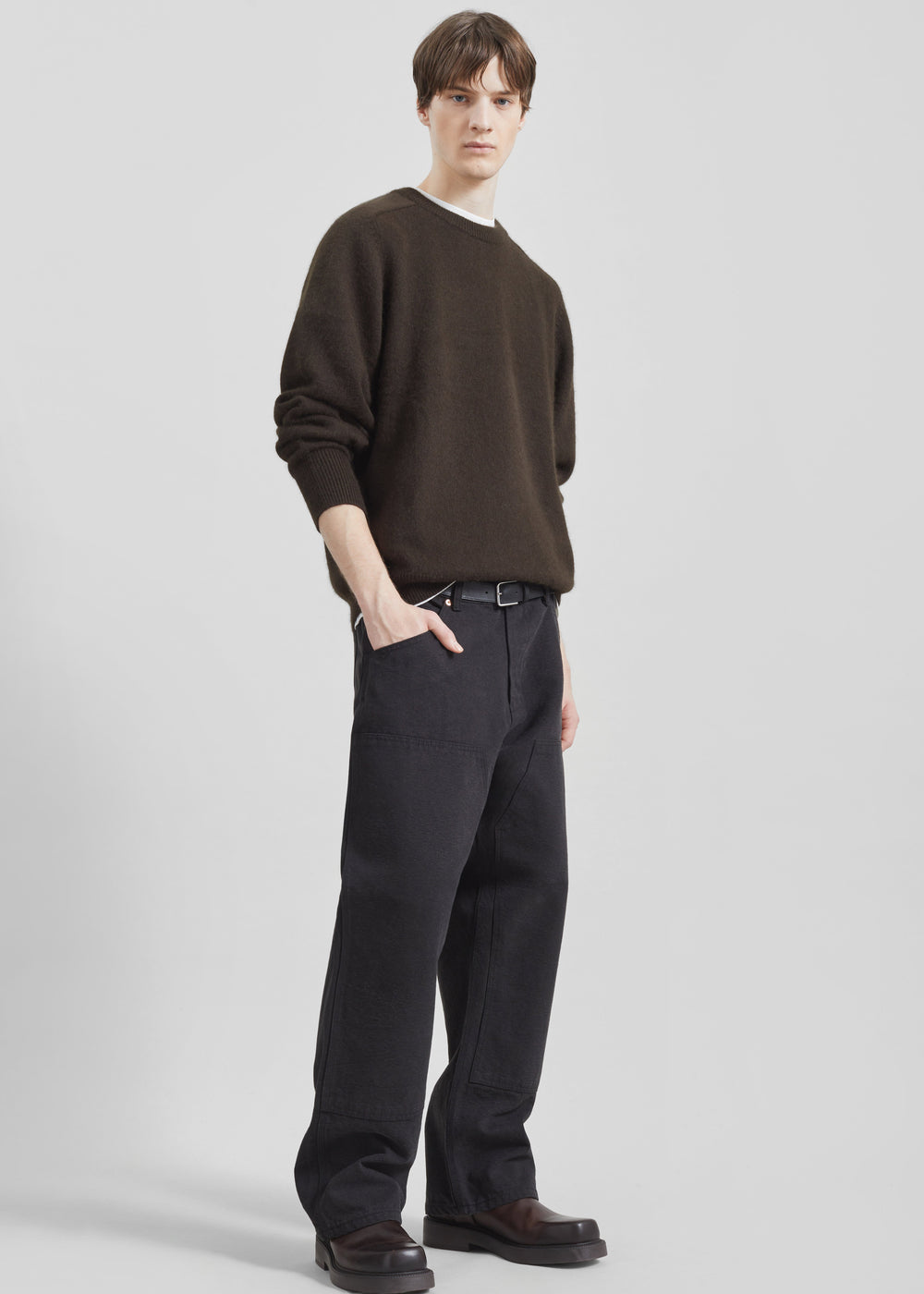 Sahil Wide Jeans - Black - 1