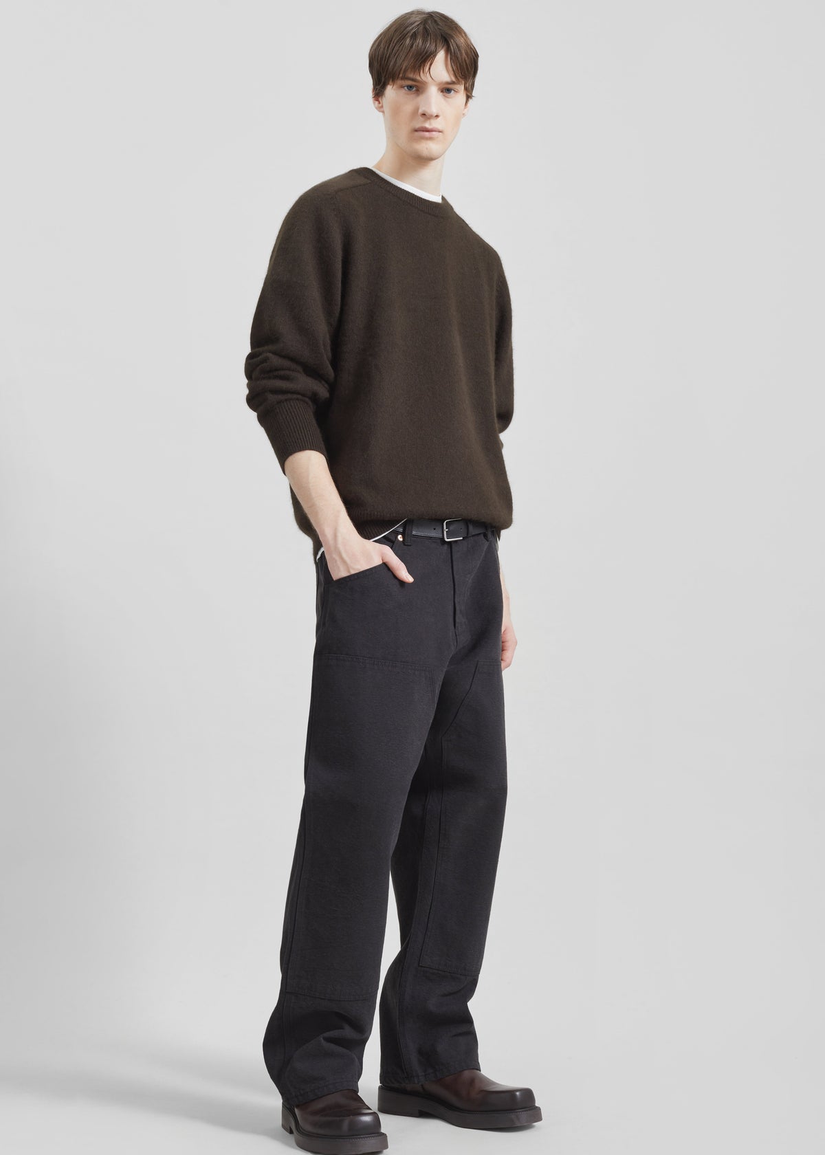 Sahil Wide Jeans - Black - 2